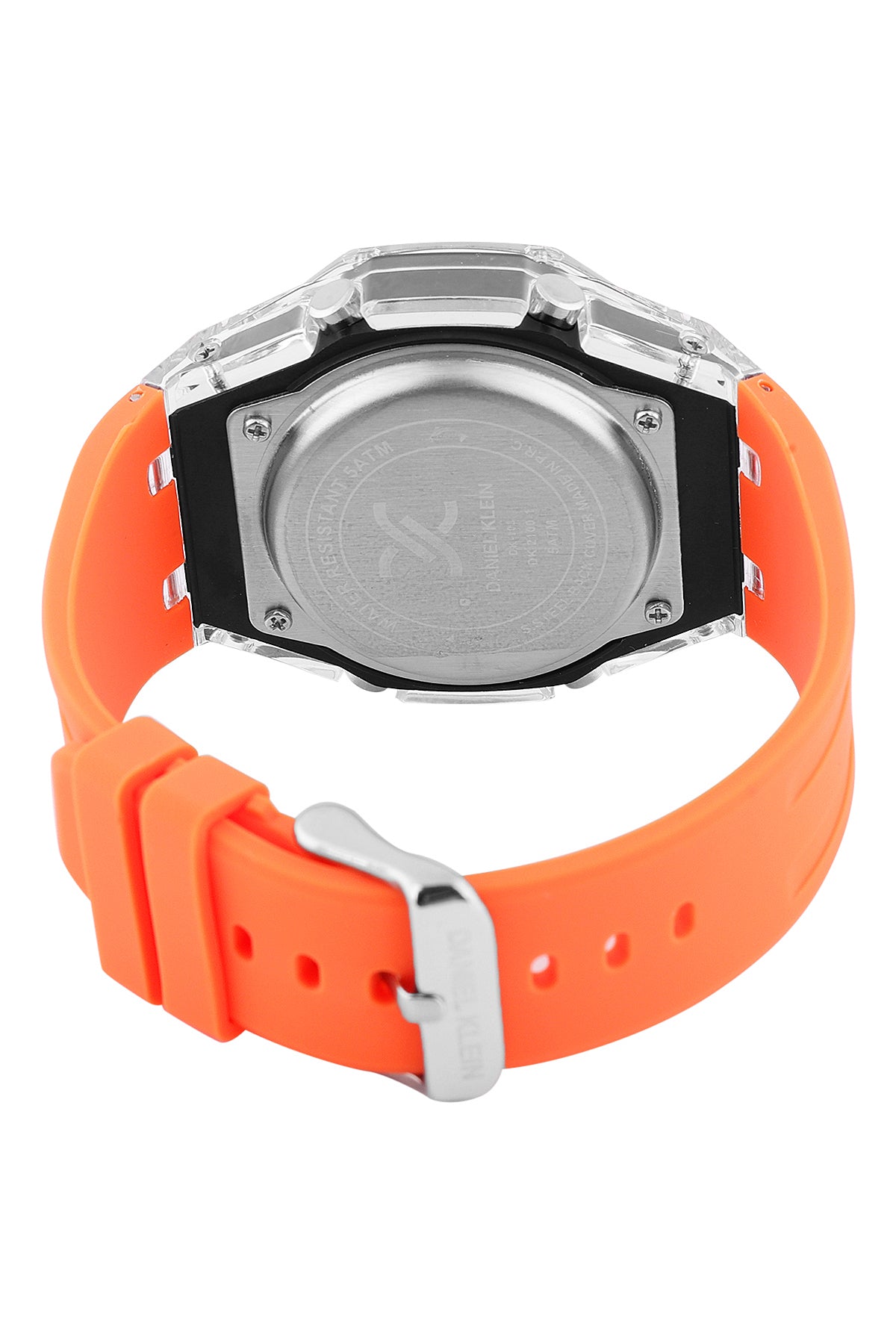 Grey Analog Digital Men Watch with silicone Strap