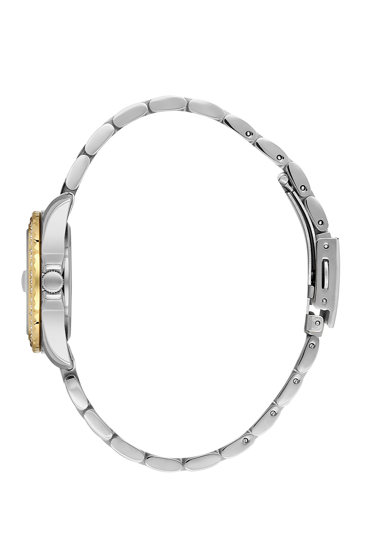 Daniel Klein Women’s Analog Watch – Silver Dial, Silver–Gold Strap DK.6.14134-3