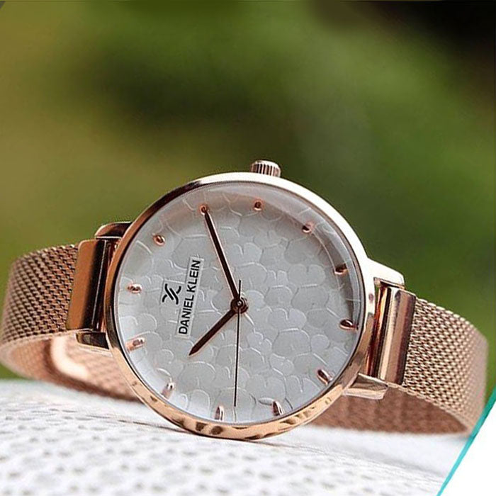 Daniel Klein Premium Women Silver Dial Watch