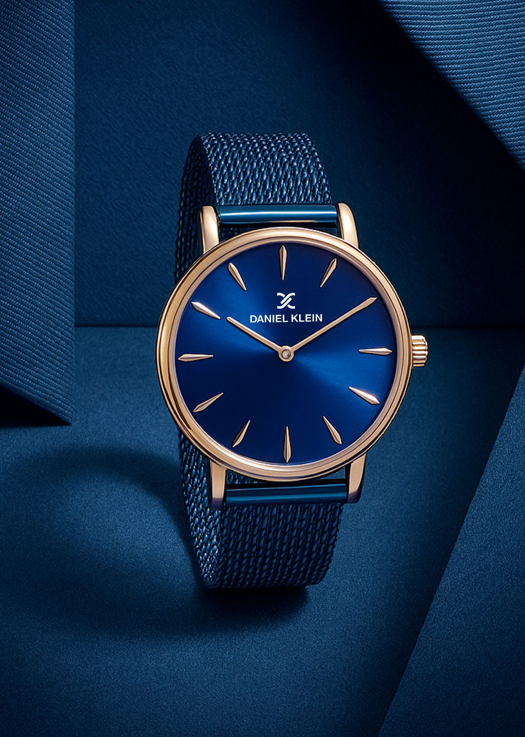 Daniel Klein Premium Women Blue Dial Watch