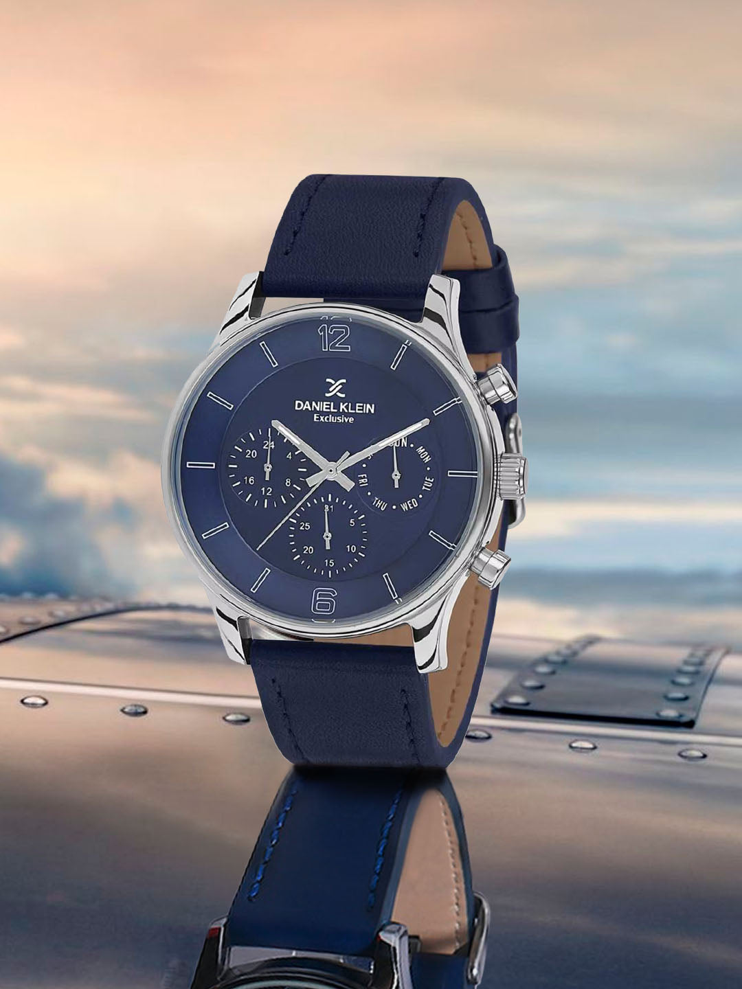 Daniel Klein Exclusive Men Blue Dial Watch