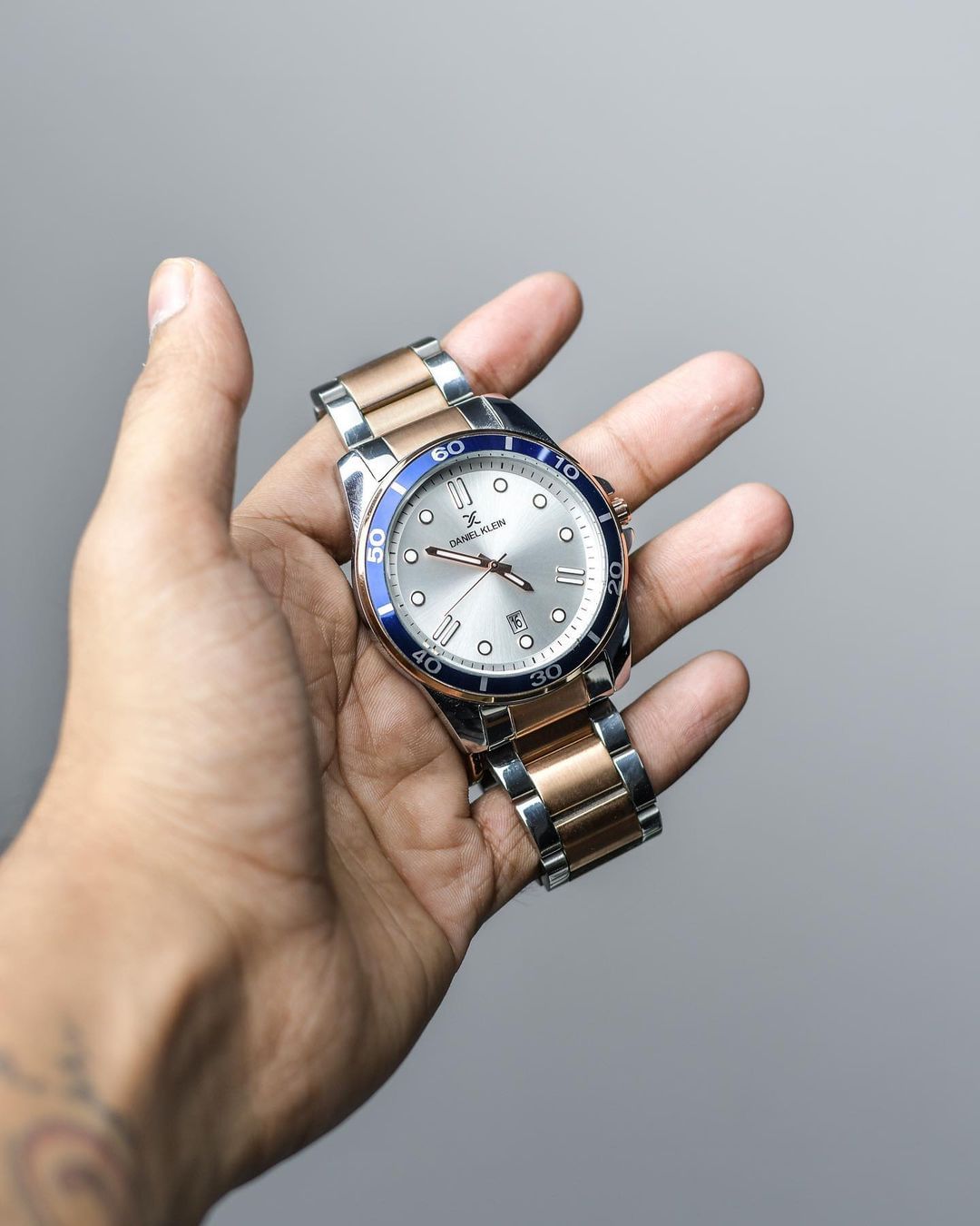 Daniel Klein Premium Men Silver Dial Watch