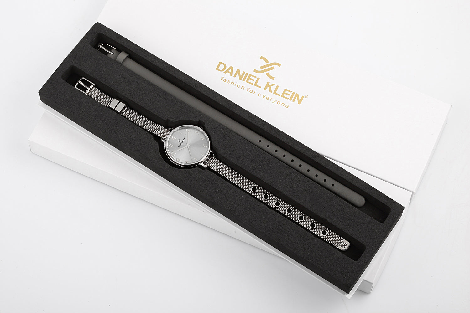 Daniel Klein Gift Set Grey Dial Watch