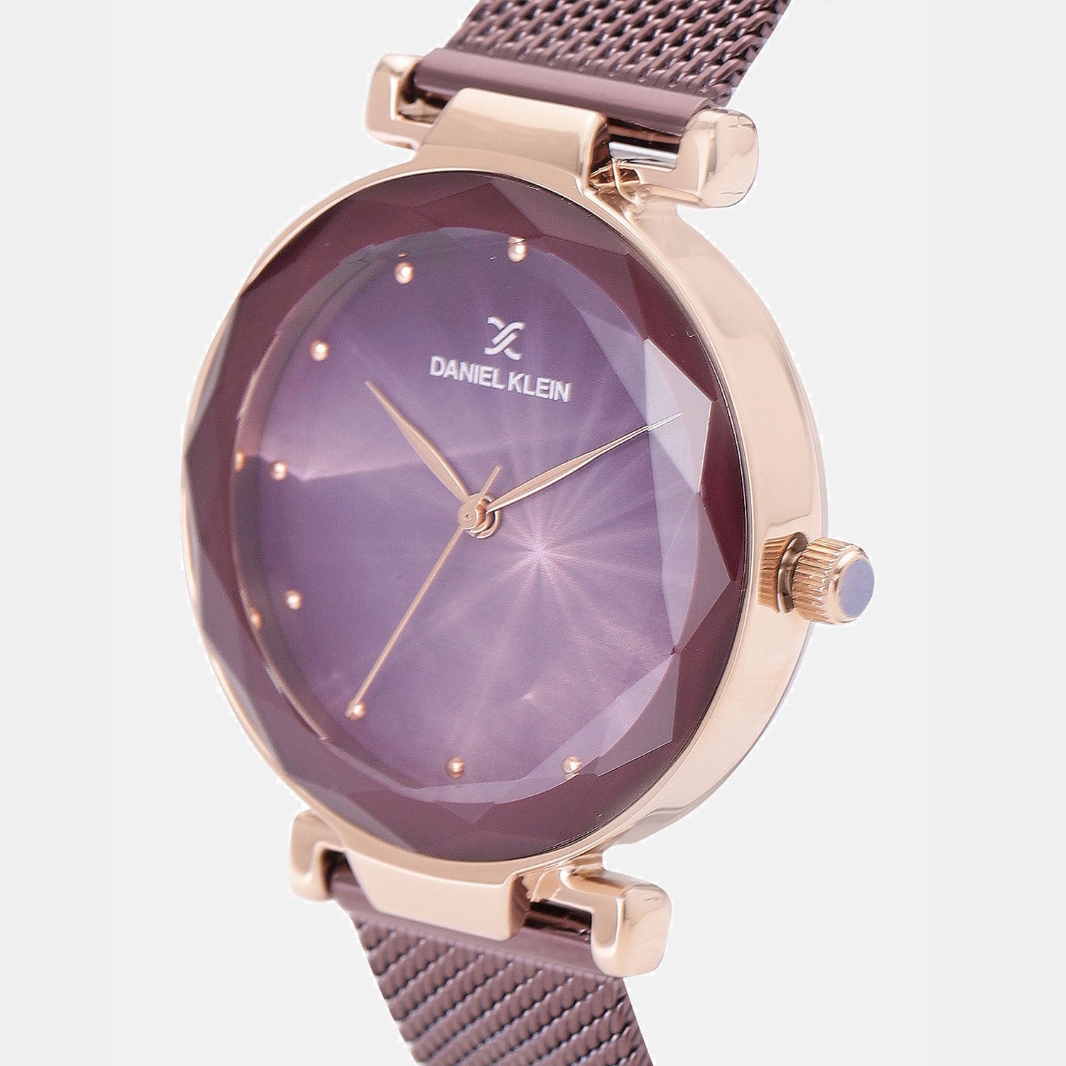 Daniel Klein Premium Women Purple Dial Watch