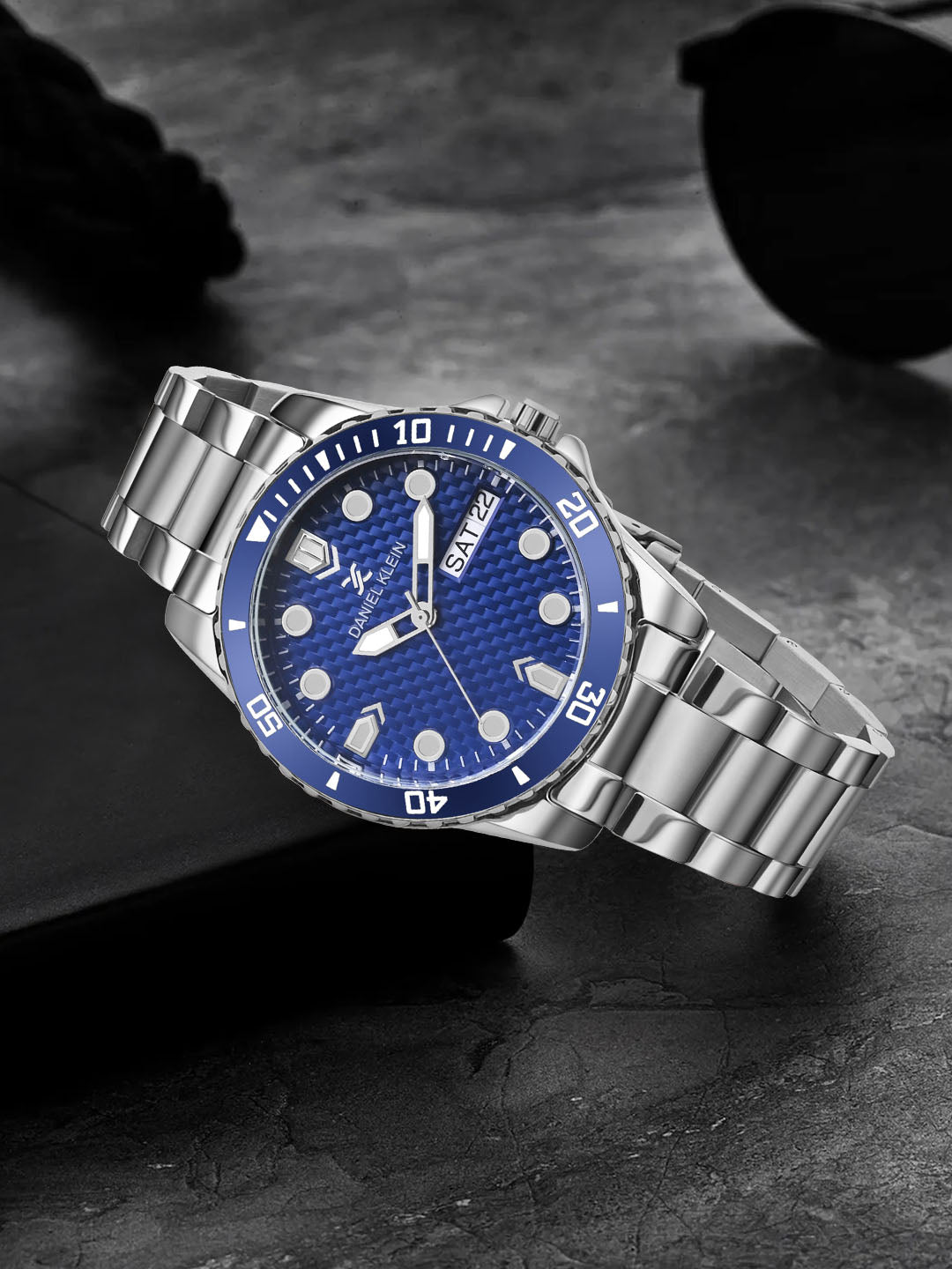 Blue Dial Premium Men Watch