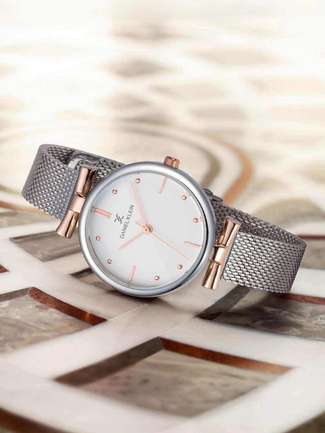 Daniel Klein Premium Women Silver Dial Watch