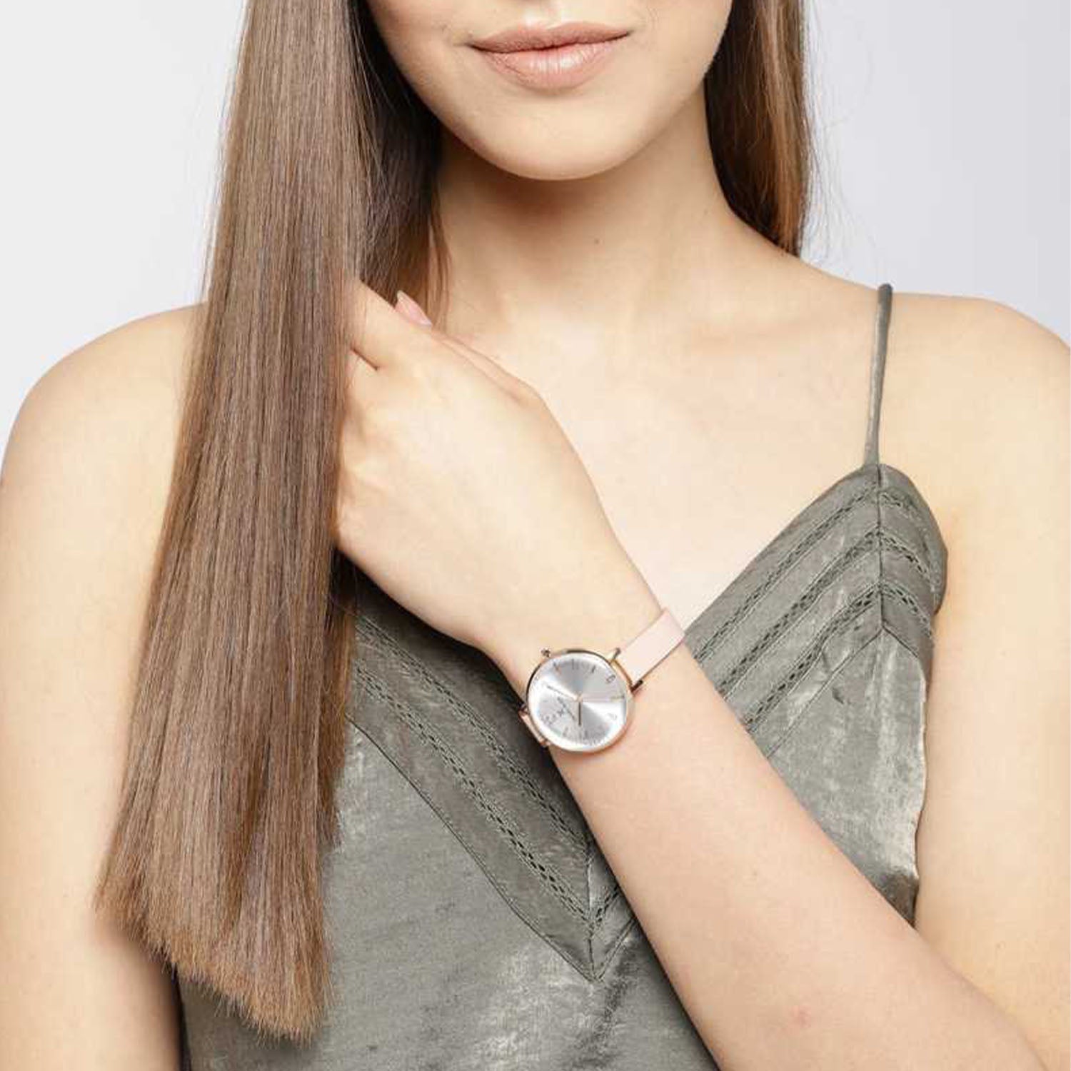 Daniel Klein Premium Women Silver Dial Watch