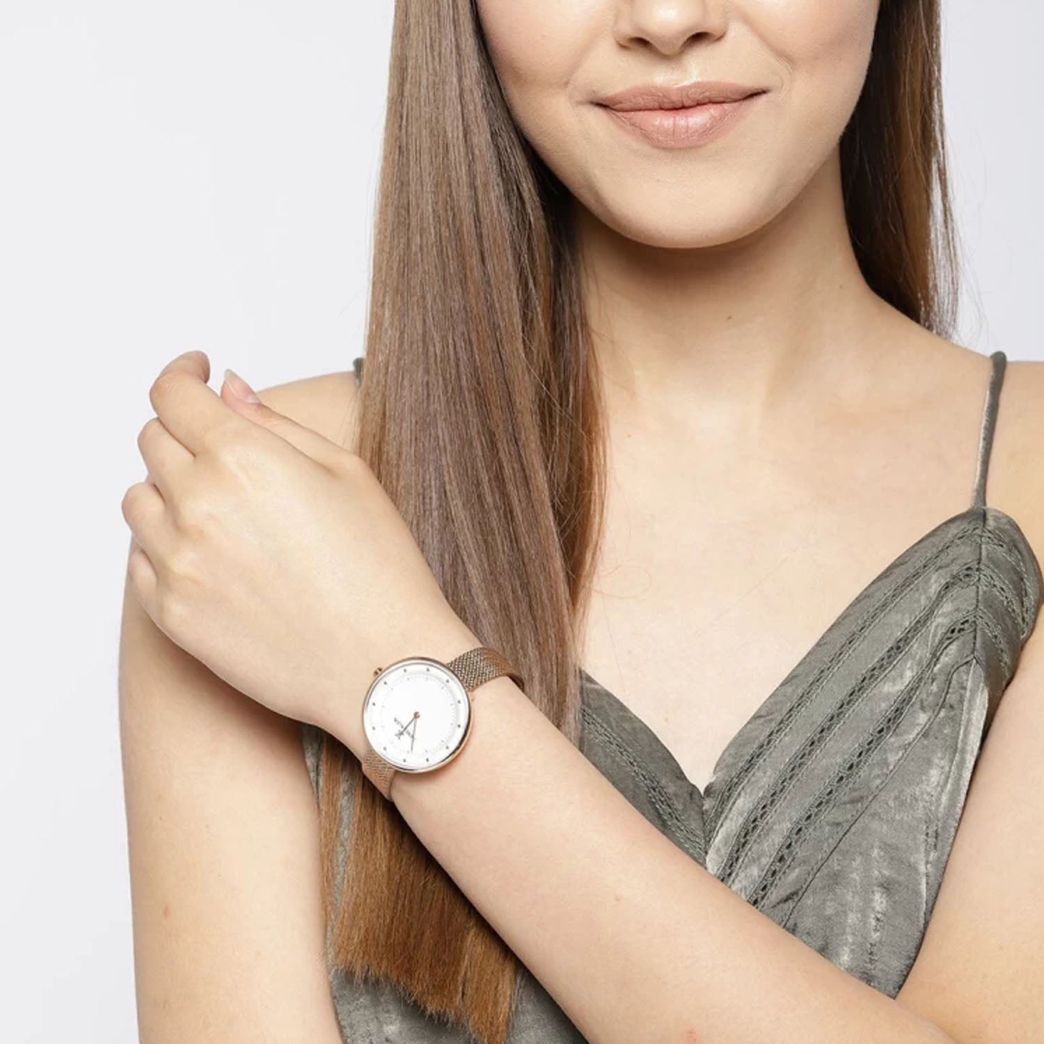 Daniel Klein Premium Women Silver Dial Watch