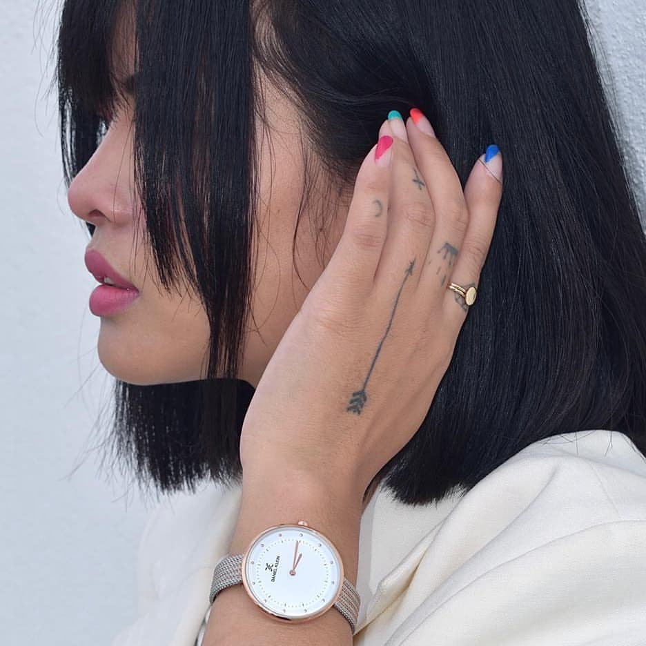 Daniel Klein Premium Women Silver Dial Watch