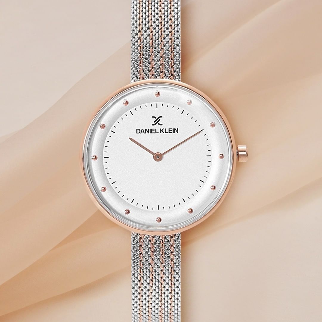 Daniel Klein Premium Women Silver Dial Watch