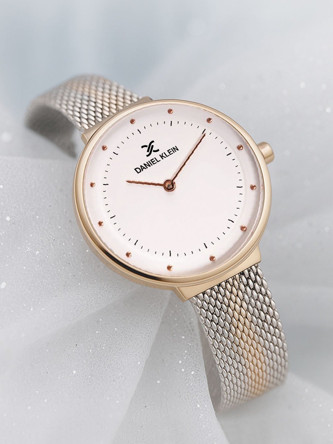 Daniel Klein Premium Women Silver Dial Watch