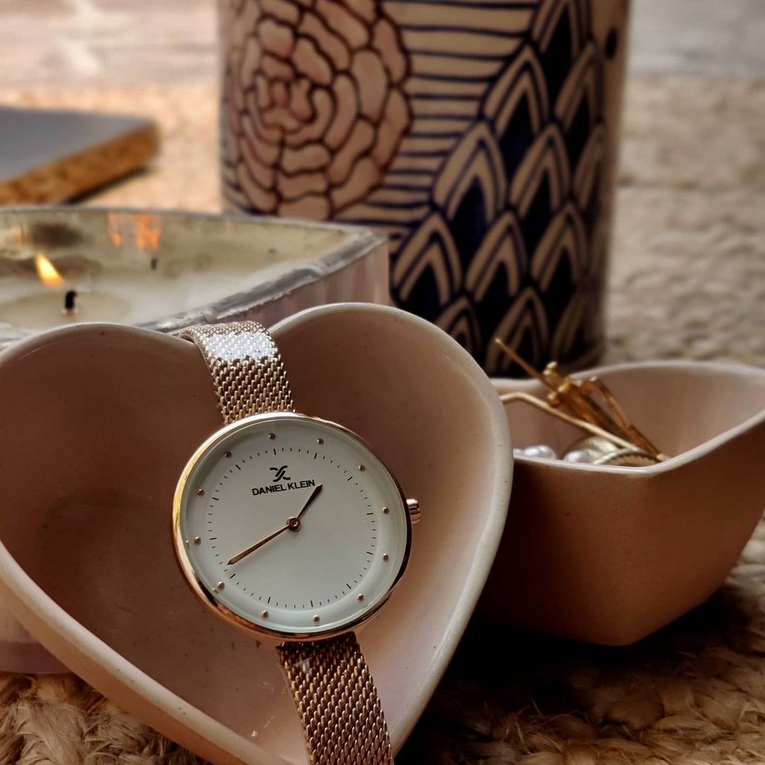 Daniel Klein Premium Women Silver Dial Watch