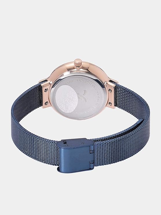Daniel Klein Fiord Women Blue Dial Watch