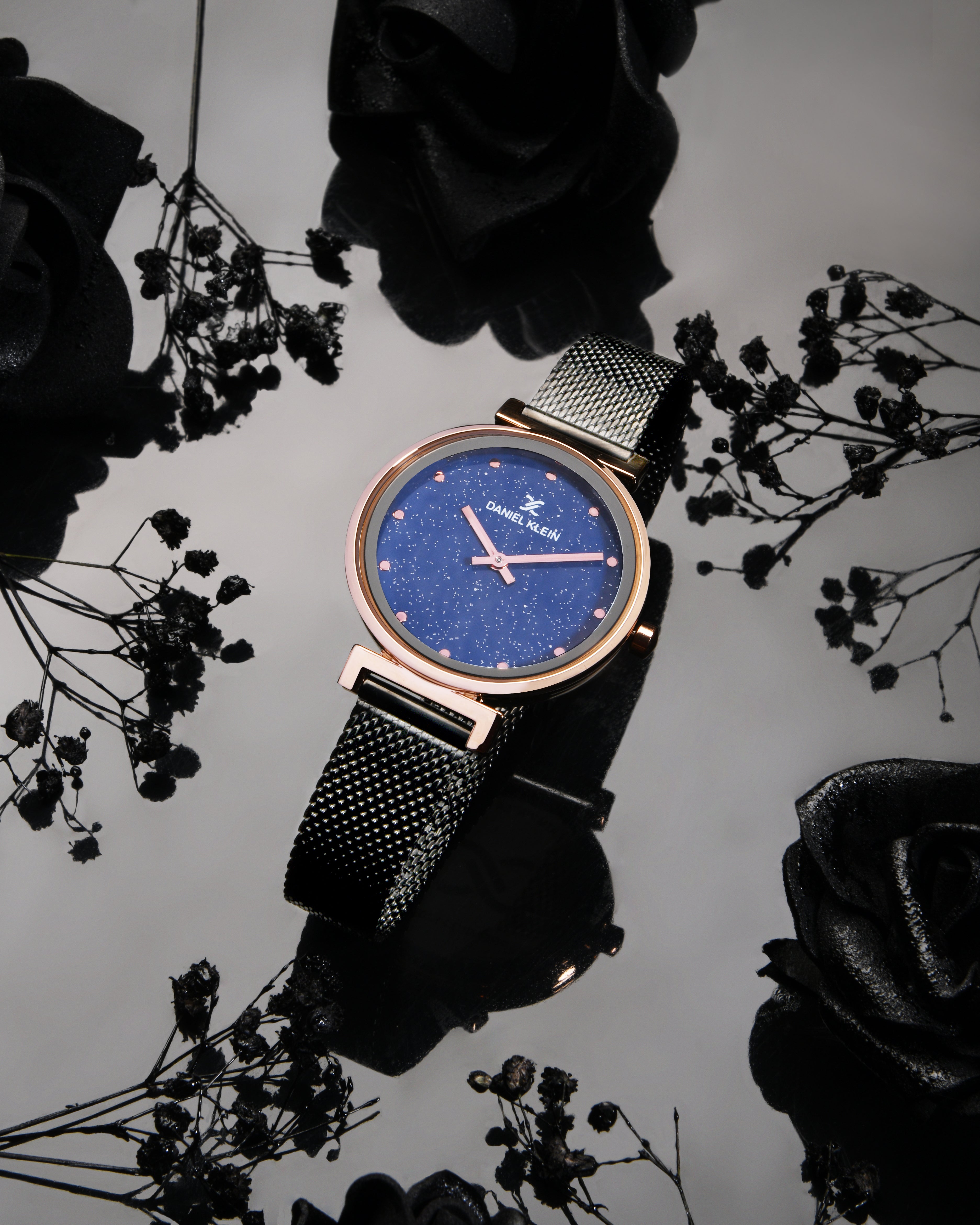 Daniel Klein Premium Women Magenta Dial Watch