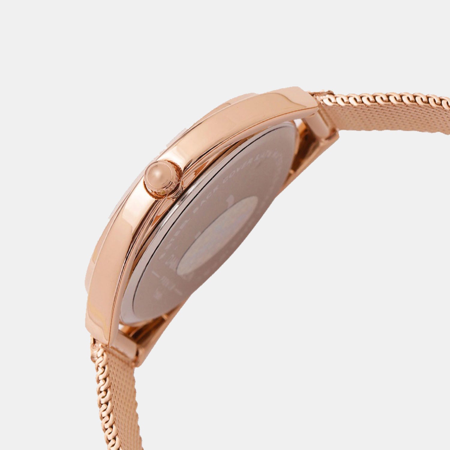 Daniel Klein Trendy Women Rose Gold Dial Watch