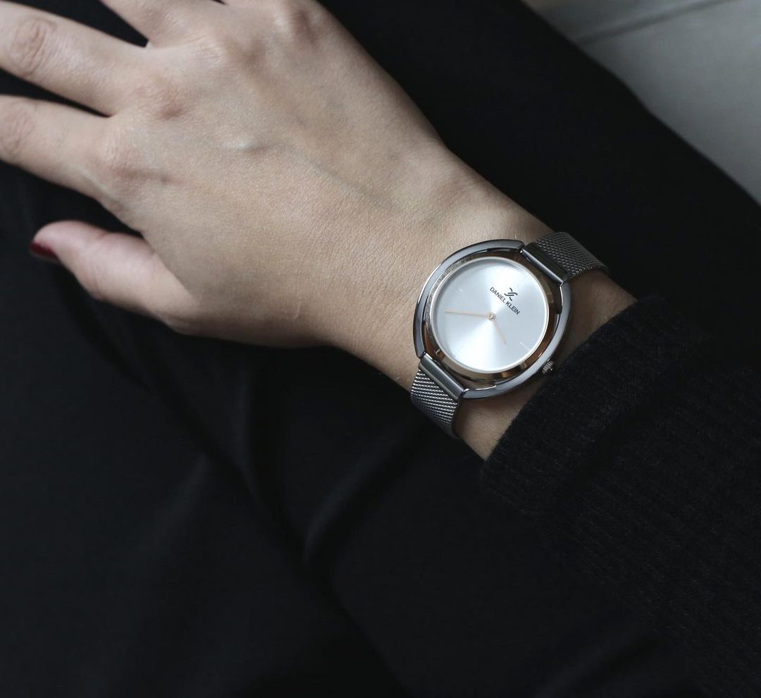 Daniel Klein Trendy Women Gun Black Dial Watch