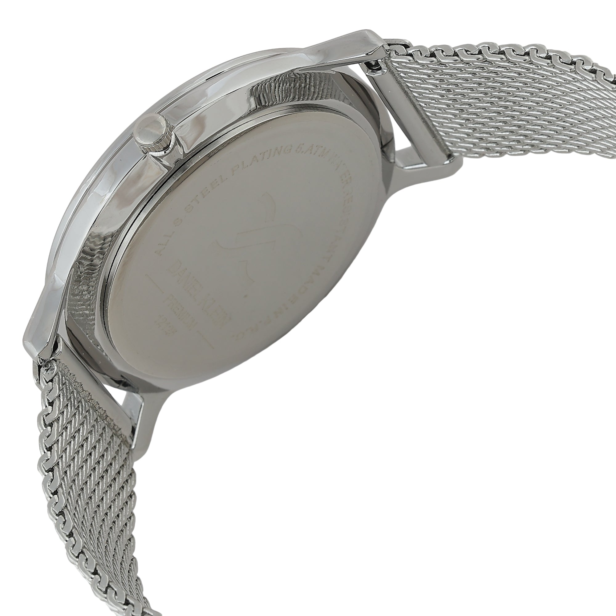Daniel Klein Premium Men Pink Dial Analogue Watch