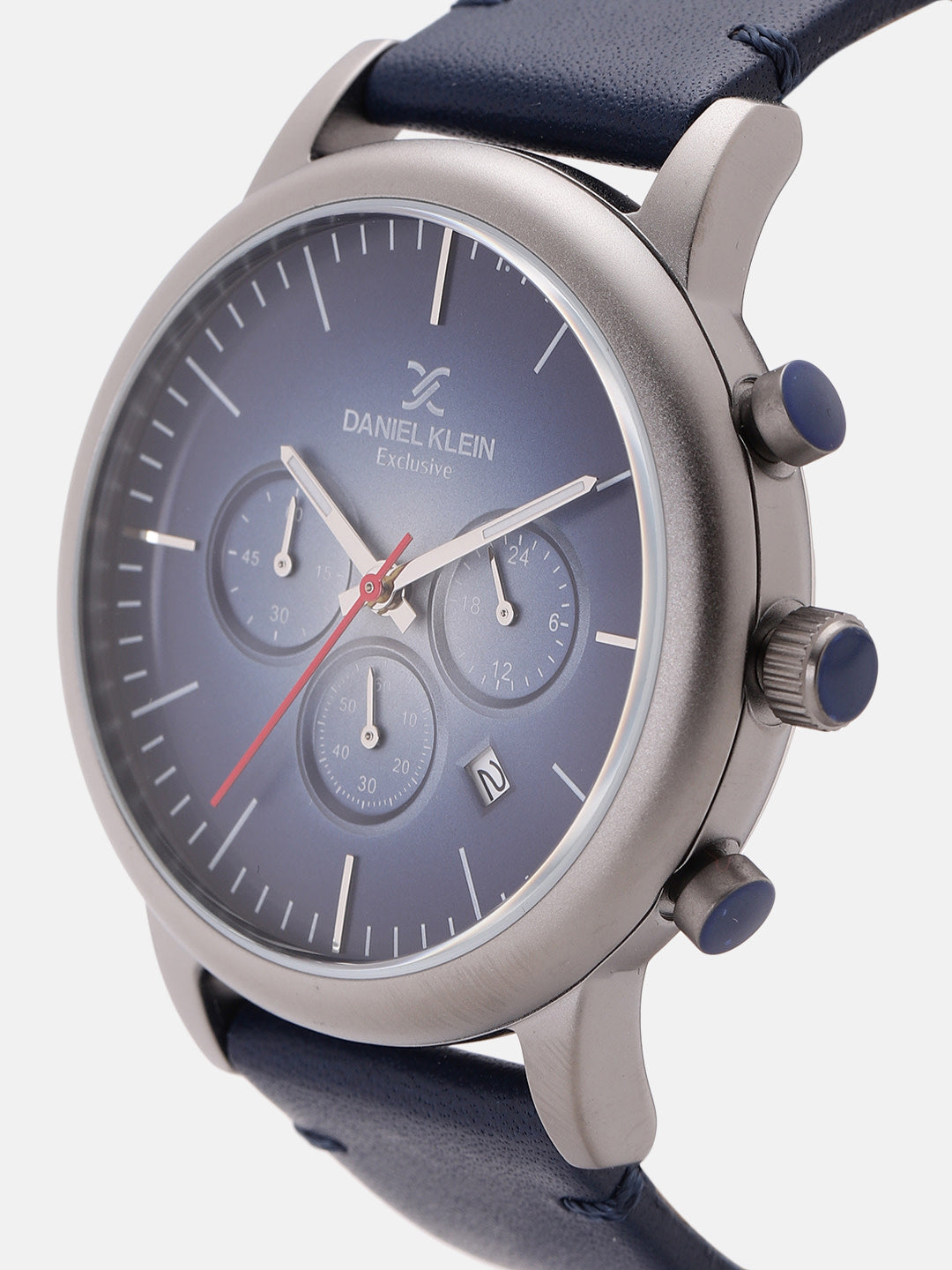 Daniel Klein Men Navy Chronograph Analogue Watch DK12162-6