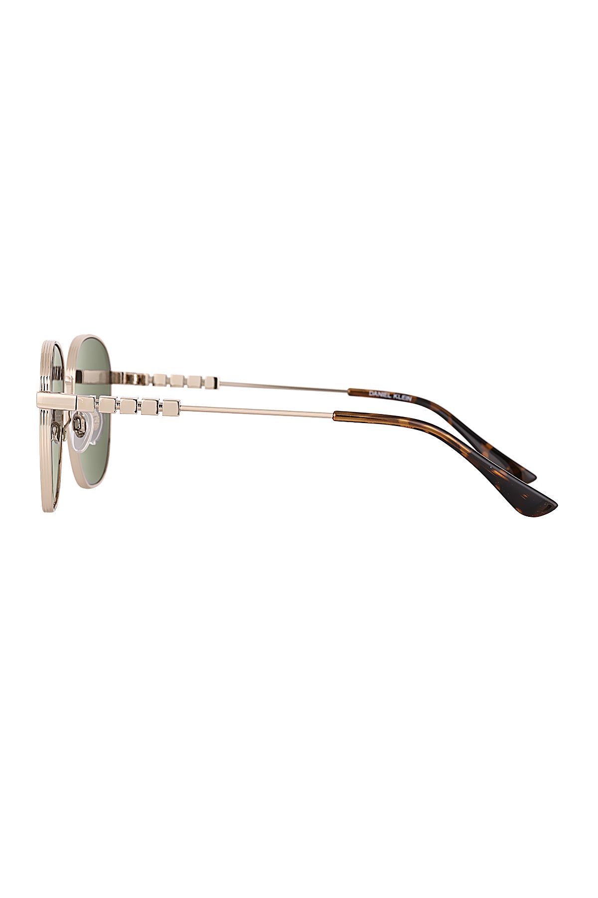 Denial Klein Retro Square Sunglasses for Women & Girls | UV400 Metal Frame
