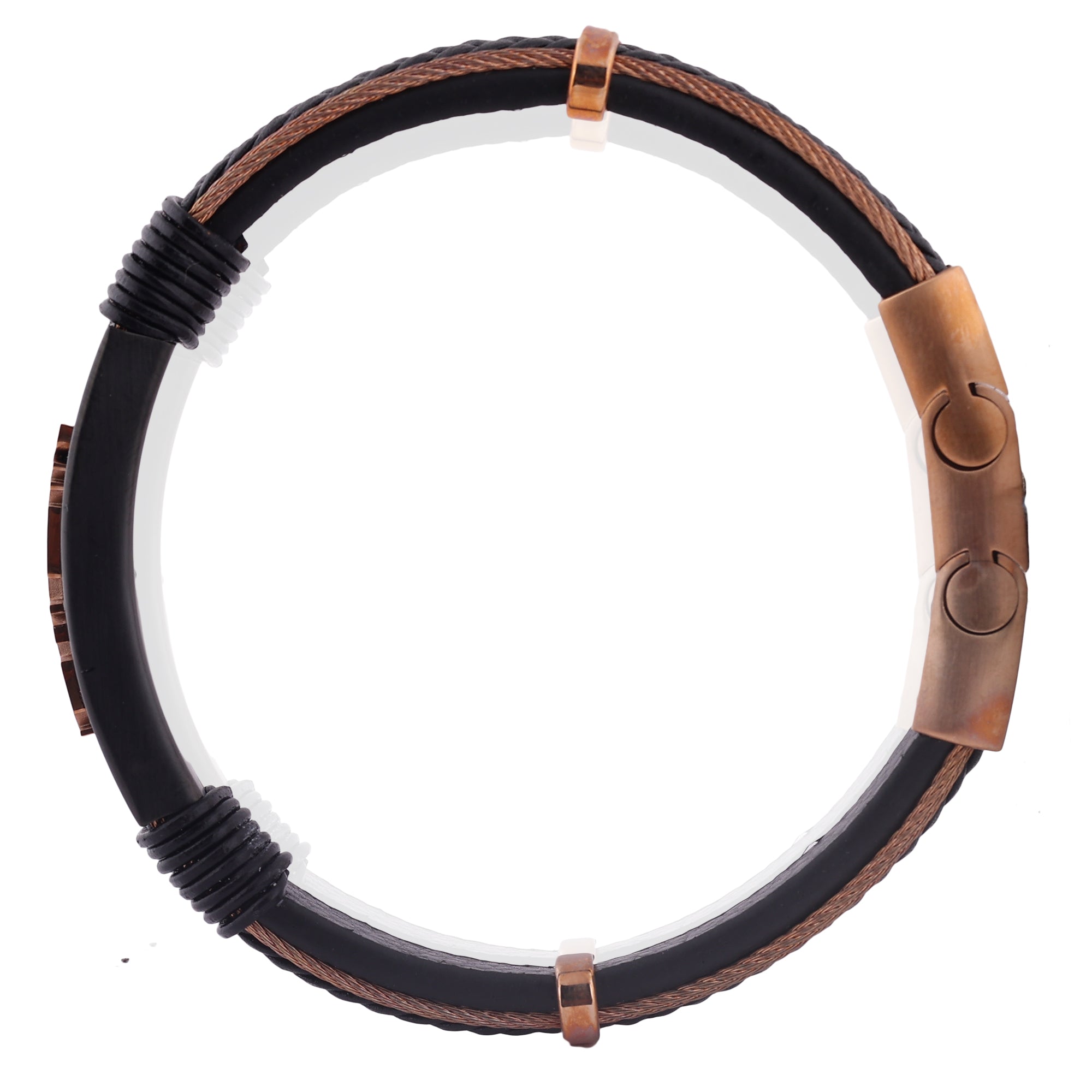 Daniel Klein Black Color Bracelet For Men