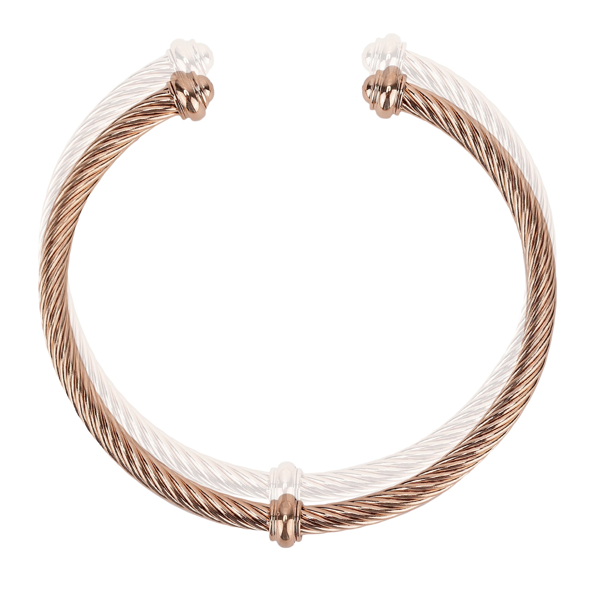 Daniel Klein Rose Gold Color Bracelet For Women