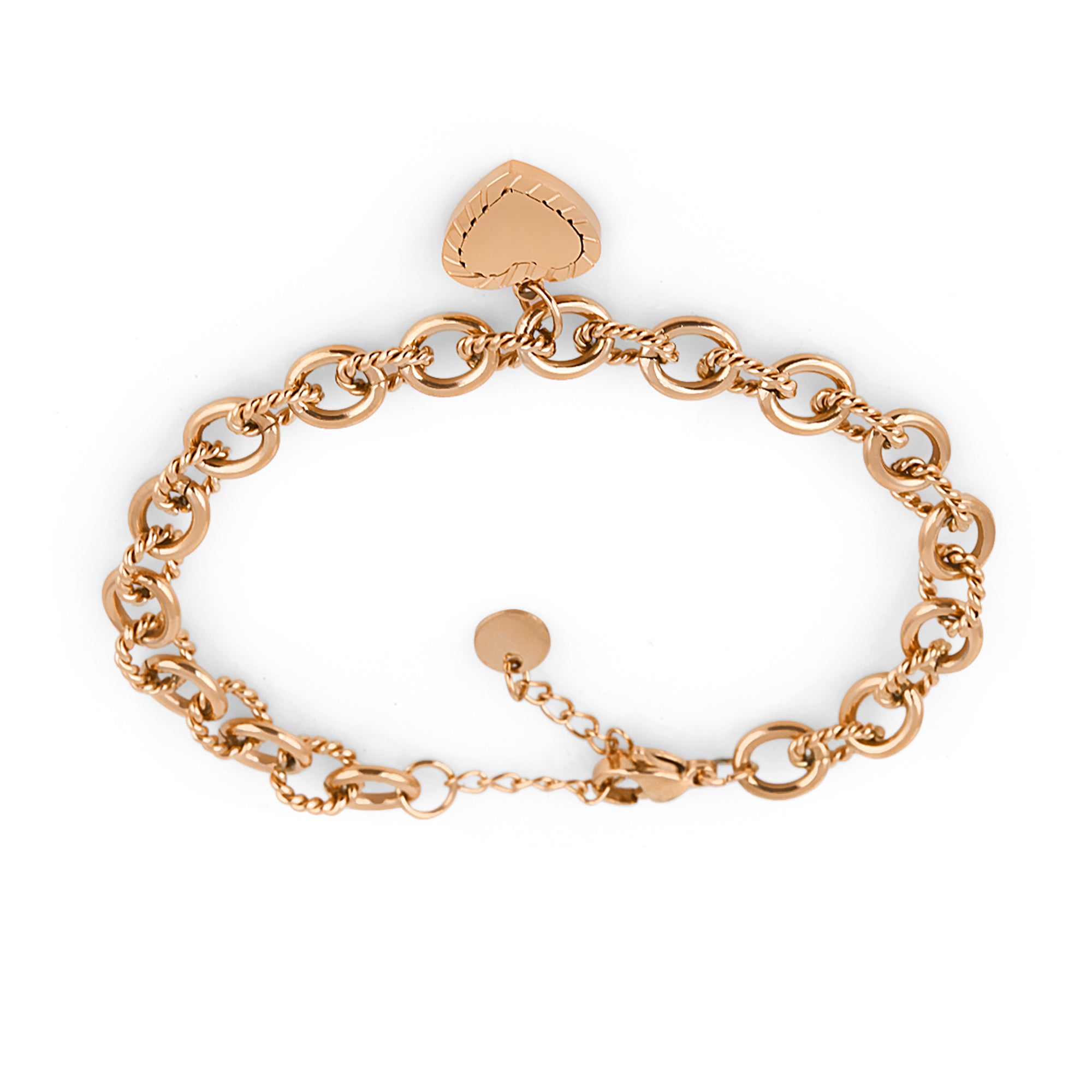 Daniel Klein Rose Gold Color Bracelet For Women