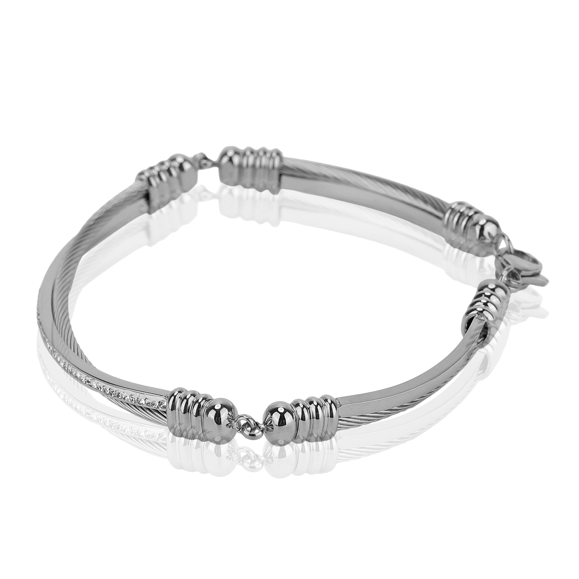 Daniel Klein Silver Color Bracelet For Women