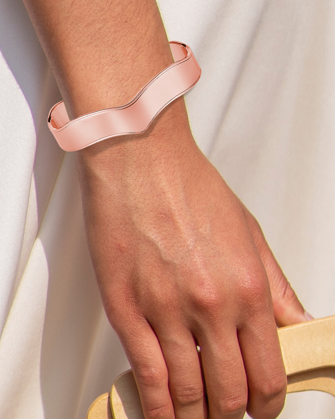 Daniel Klein Rose Gold Color Bracelet For Women