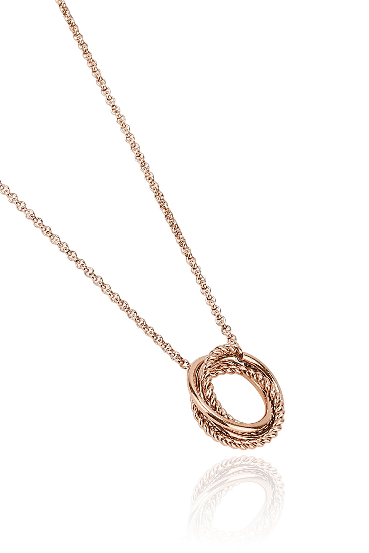 Daniel Klein Rose Gold Color Necklace For Women