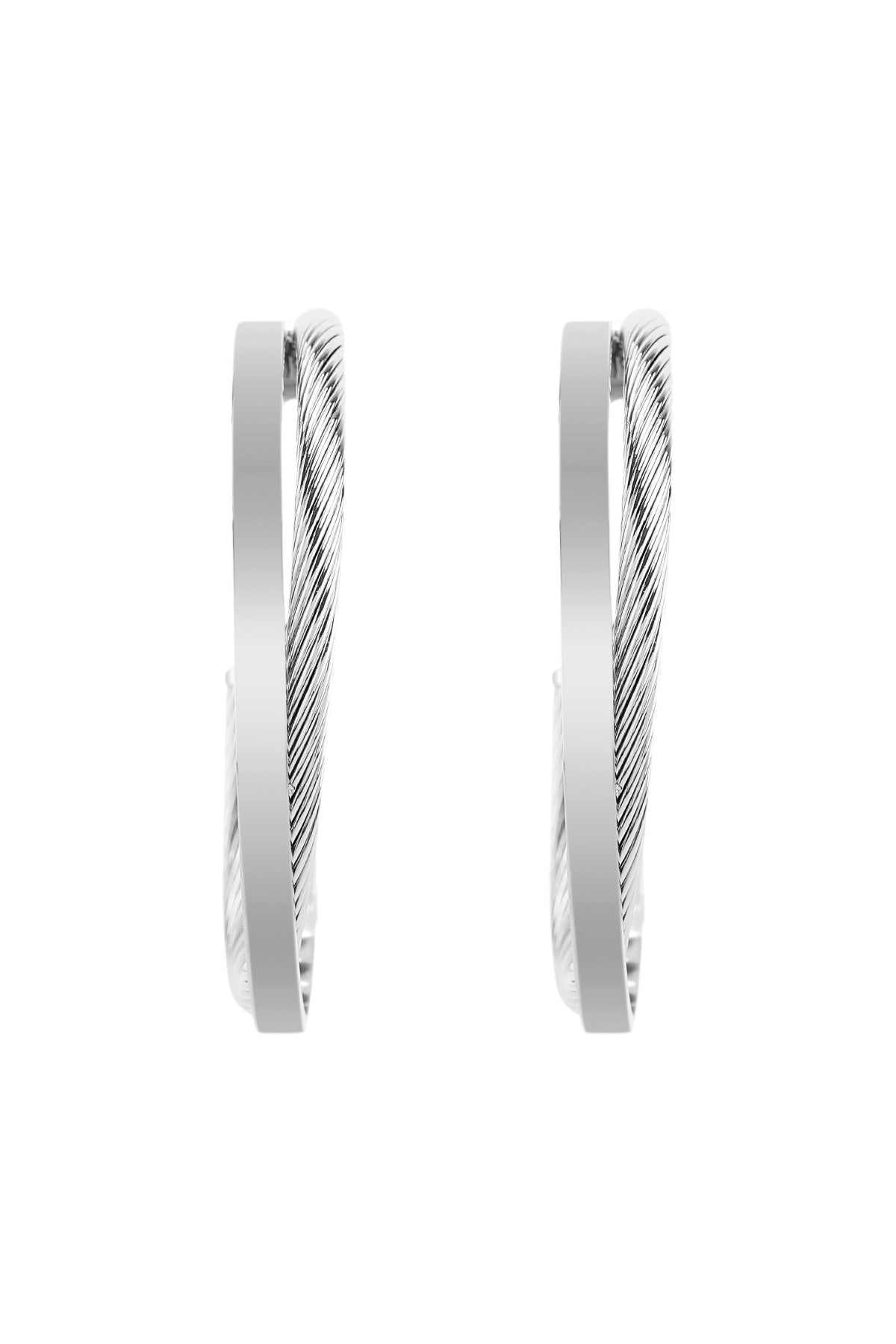 Daniel Klein Silver Color Earring For Women