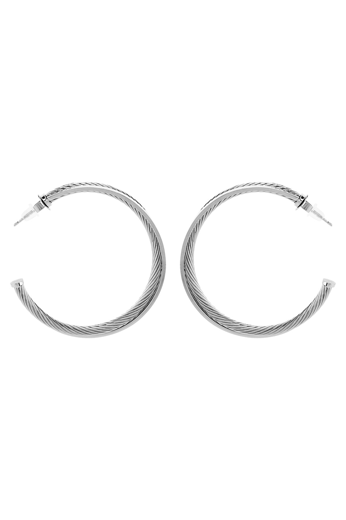Daniel Klein Silver Color Earring For Women