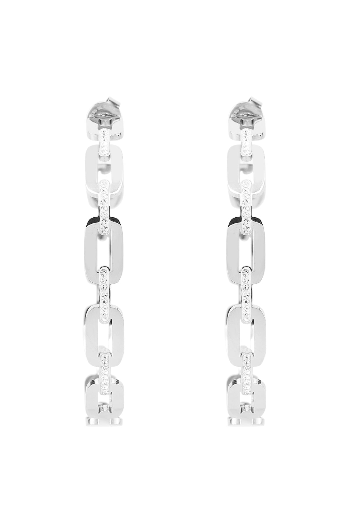 Daniel Klein Silver Color Earring For Women