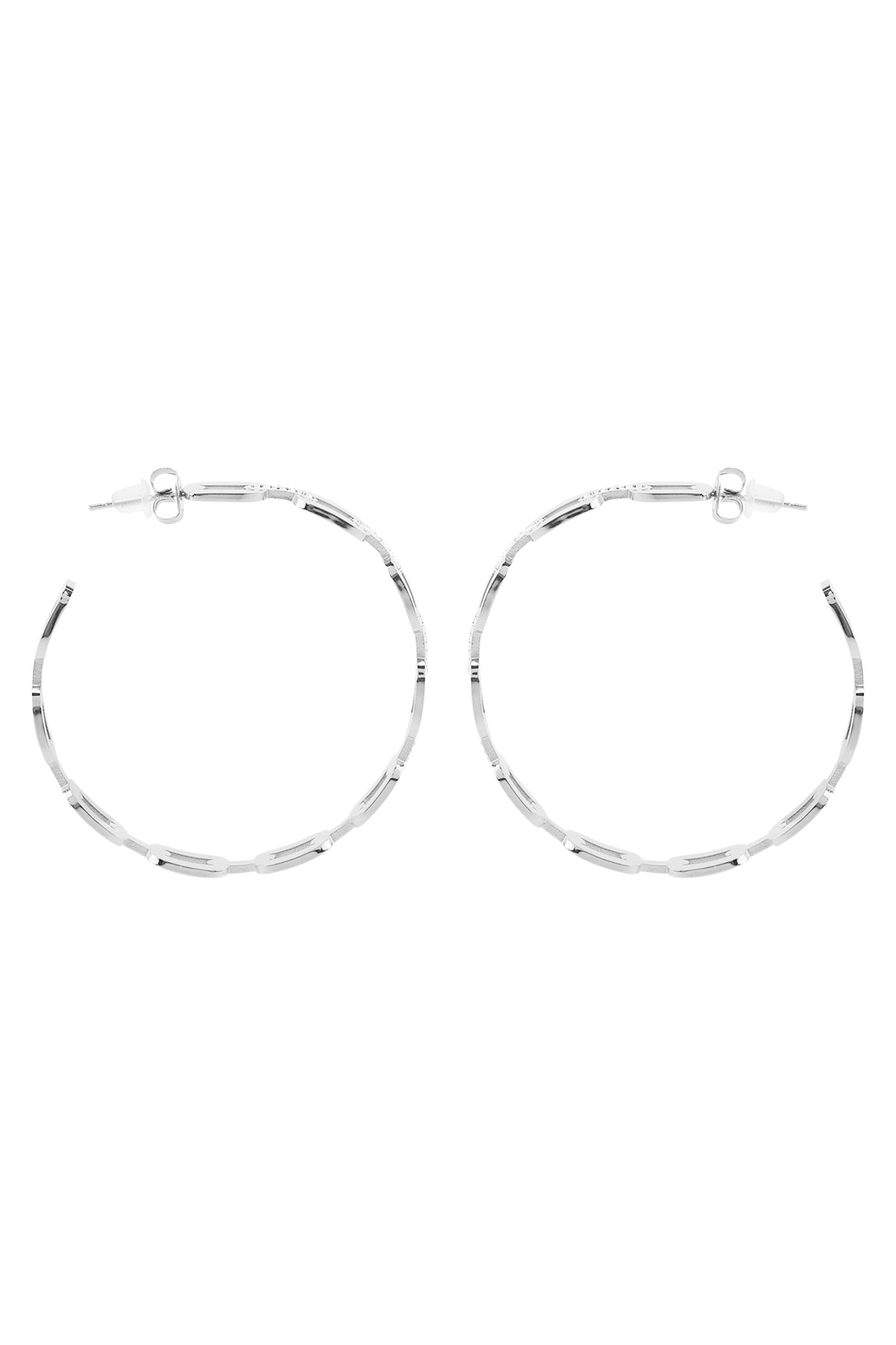 Daniel Klein Silver Color Earring For Women