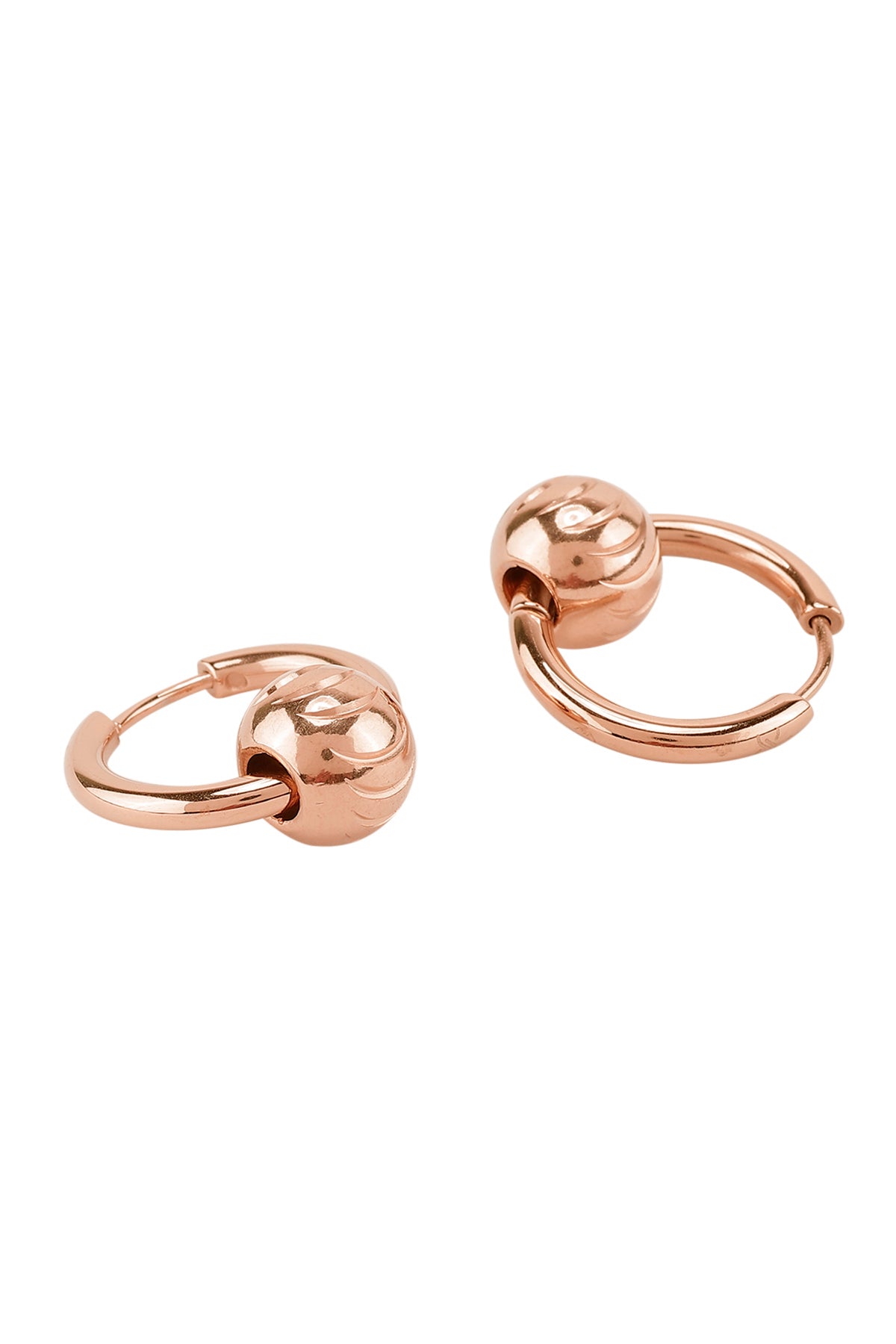 Daniel Klein Rose Gold Color Earring For Women