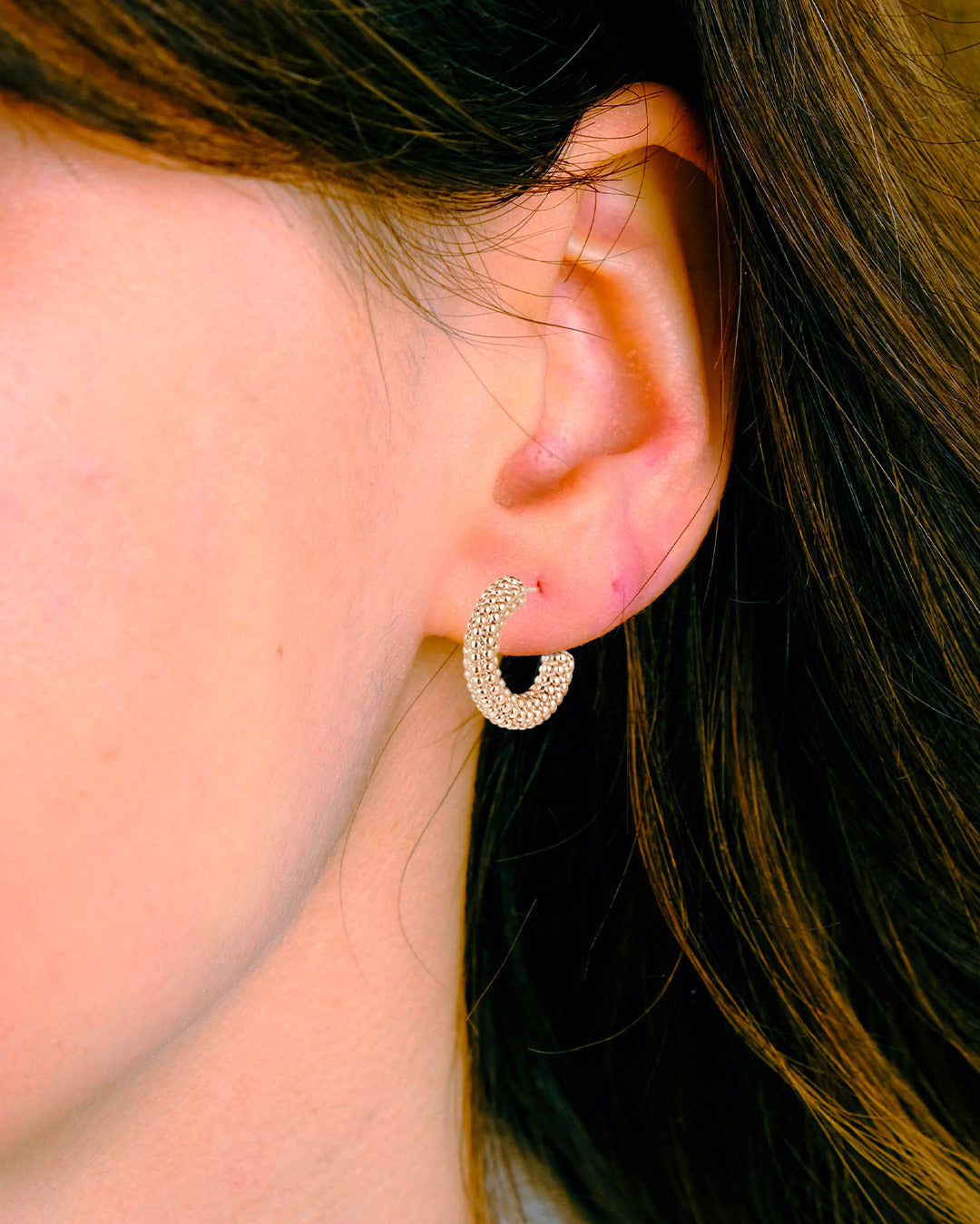 Daniel Klein Rose Gold Color Earring For Women