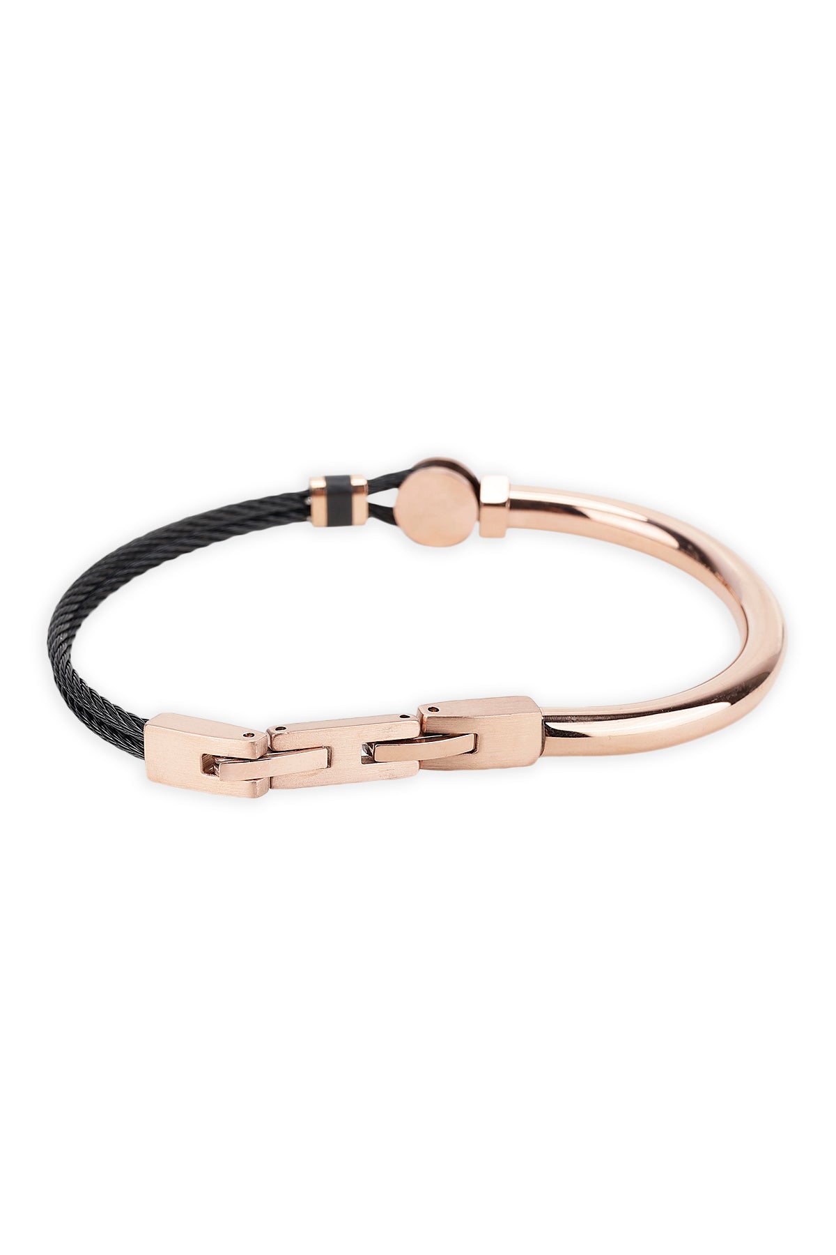 Daniel Klein Black Color Bracelet For Men