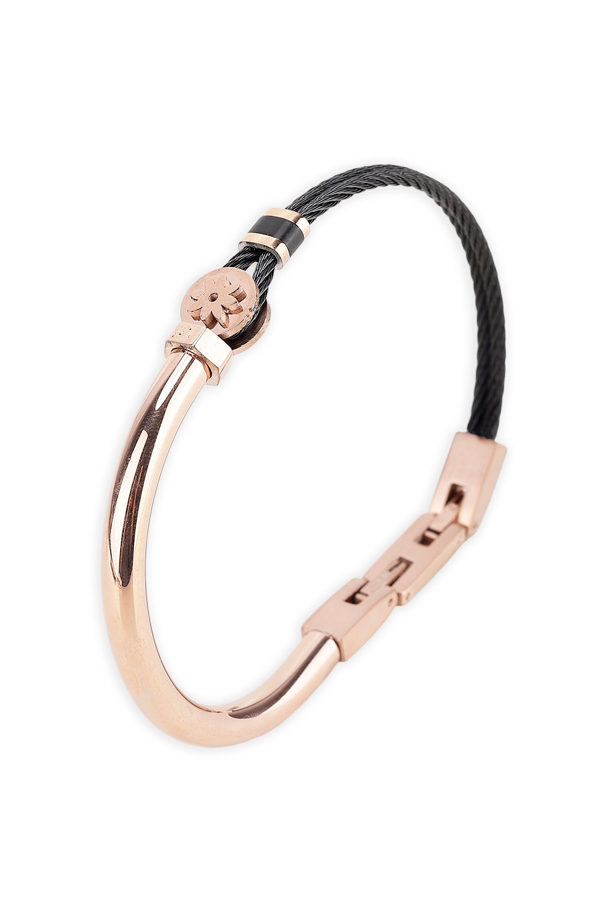 Daniel Klein Black Color Bracelet For Men