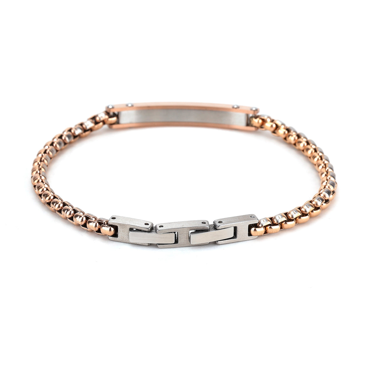 Daniel Klein Rose Gold Color Bracelet For Men