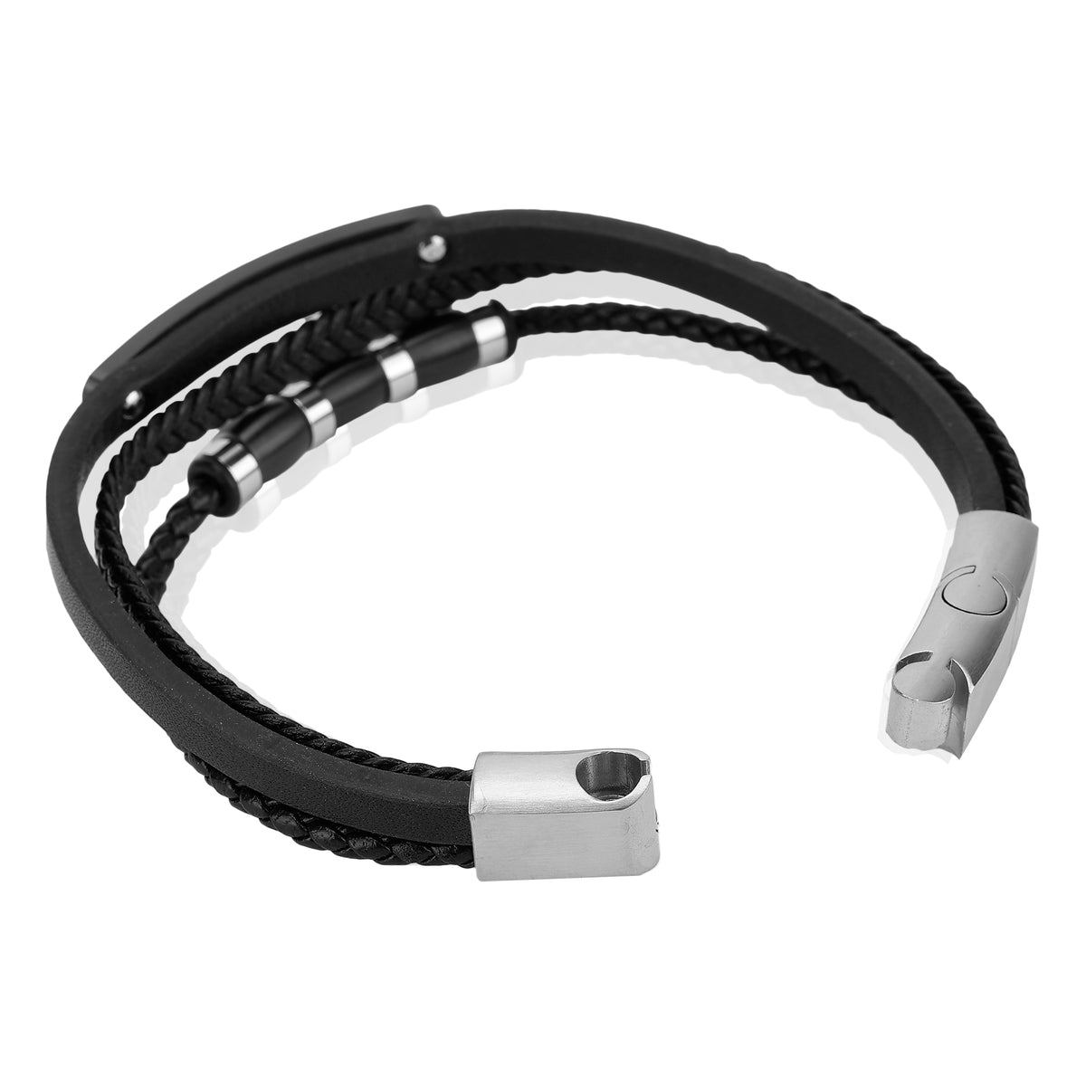 Daniel Klein Black Color Bracelet For Men