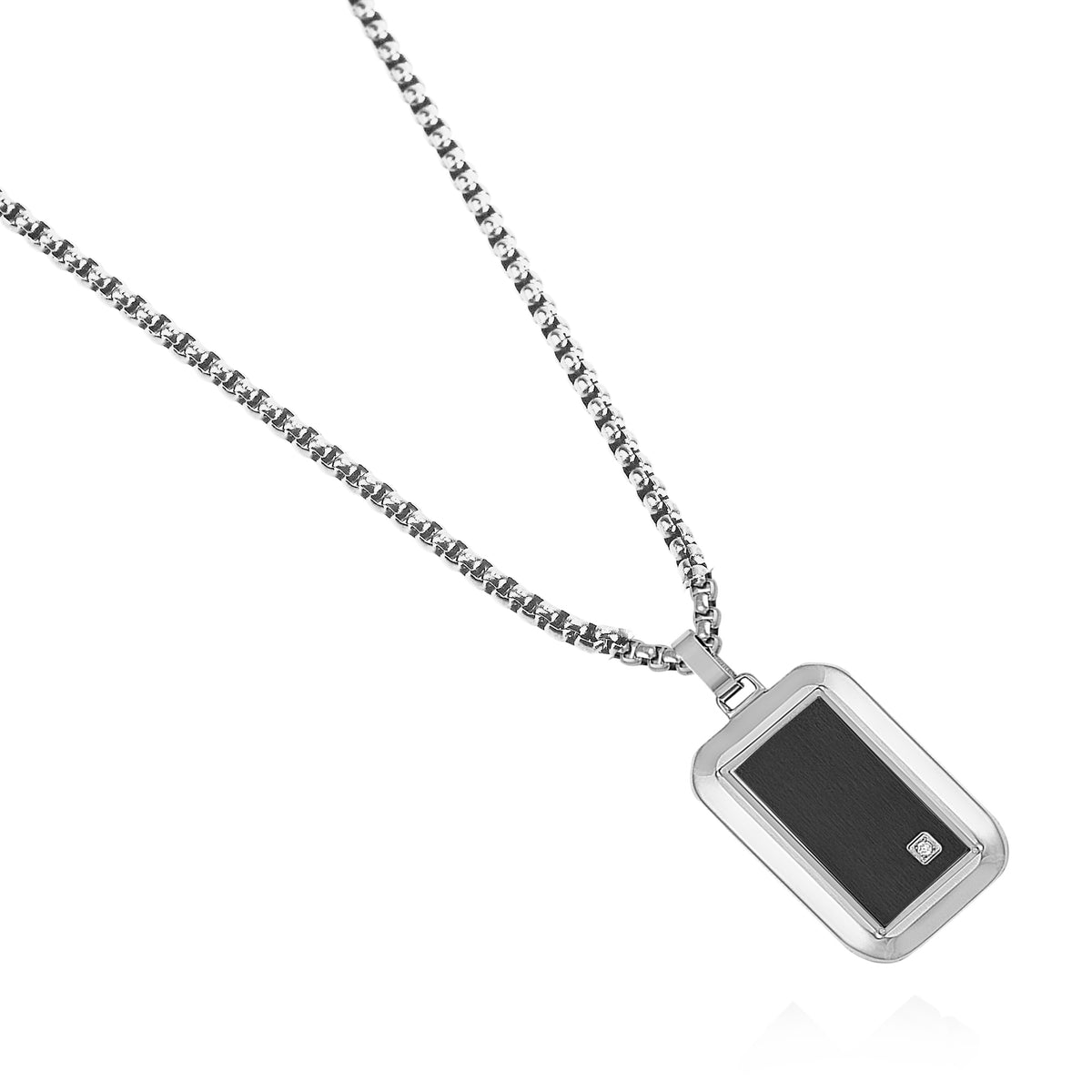 Daniel Klein Silver Color Necklace For Men