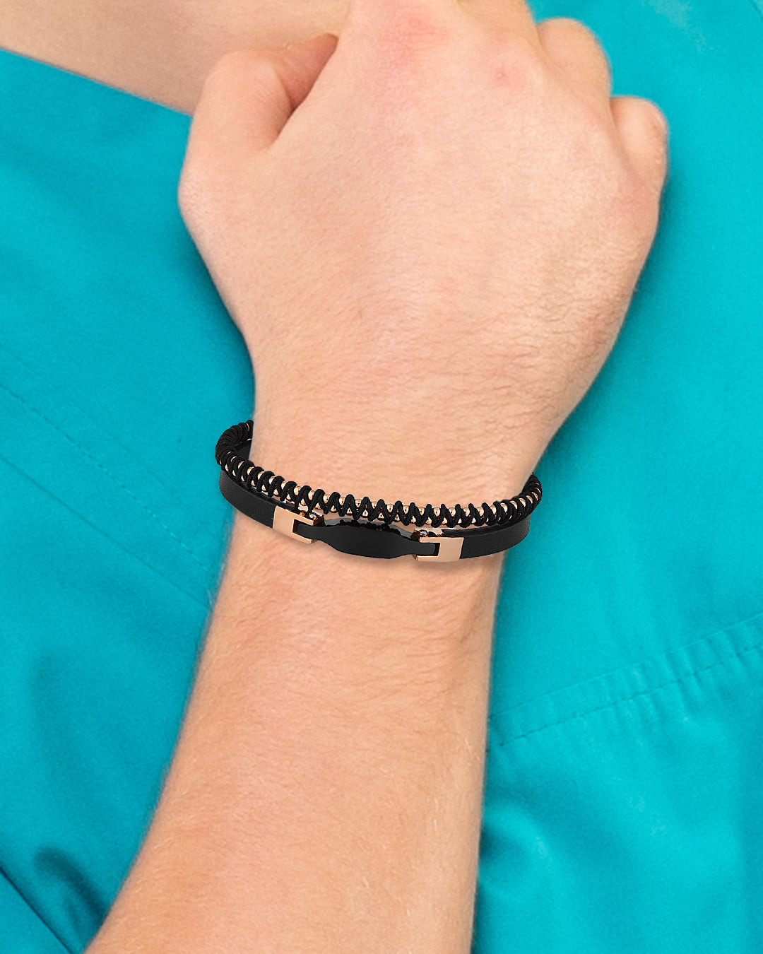 Daniel Klein Rose Gold Color Bracelet For Men