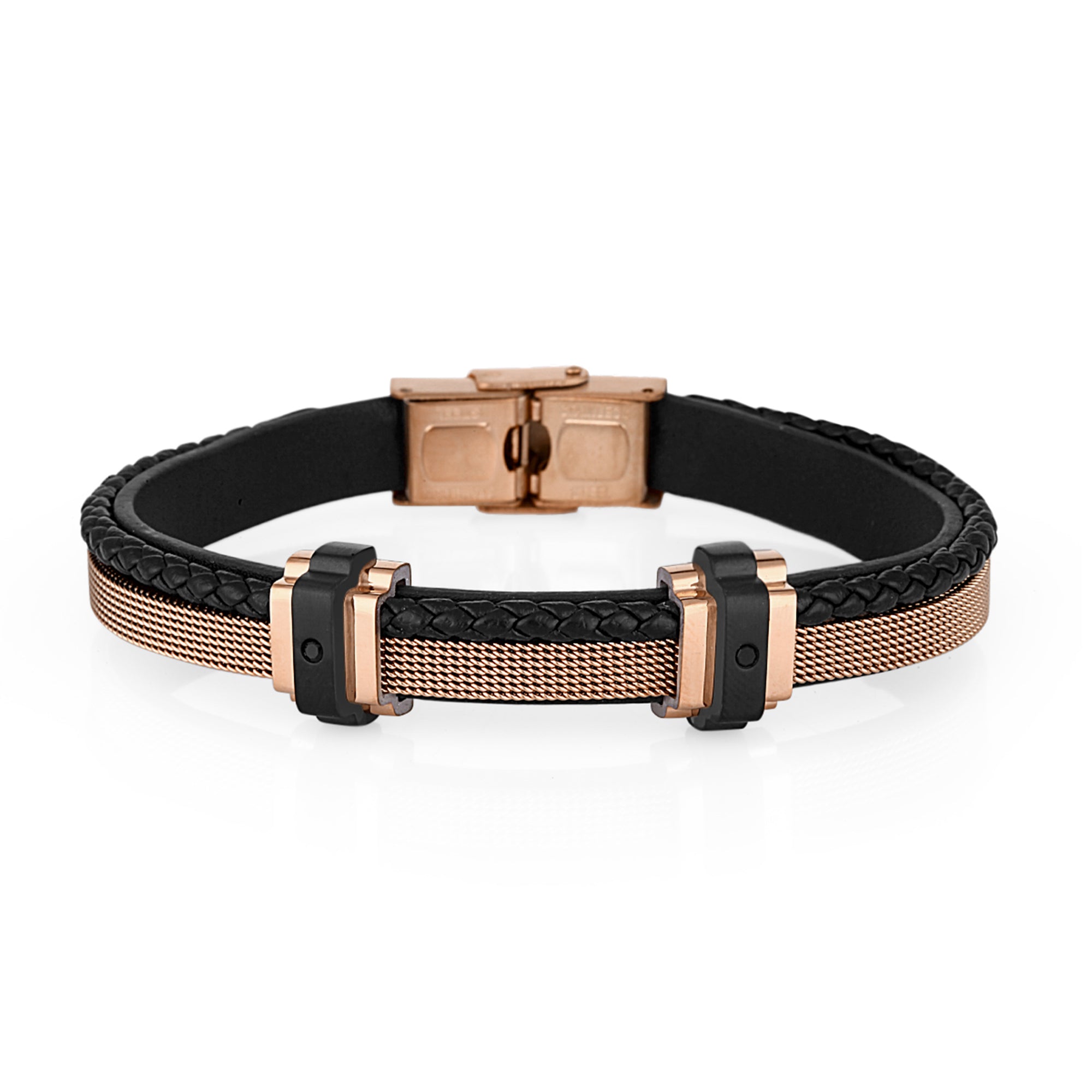 Daniel Klein Black Color Bracelet For Men
