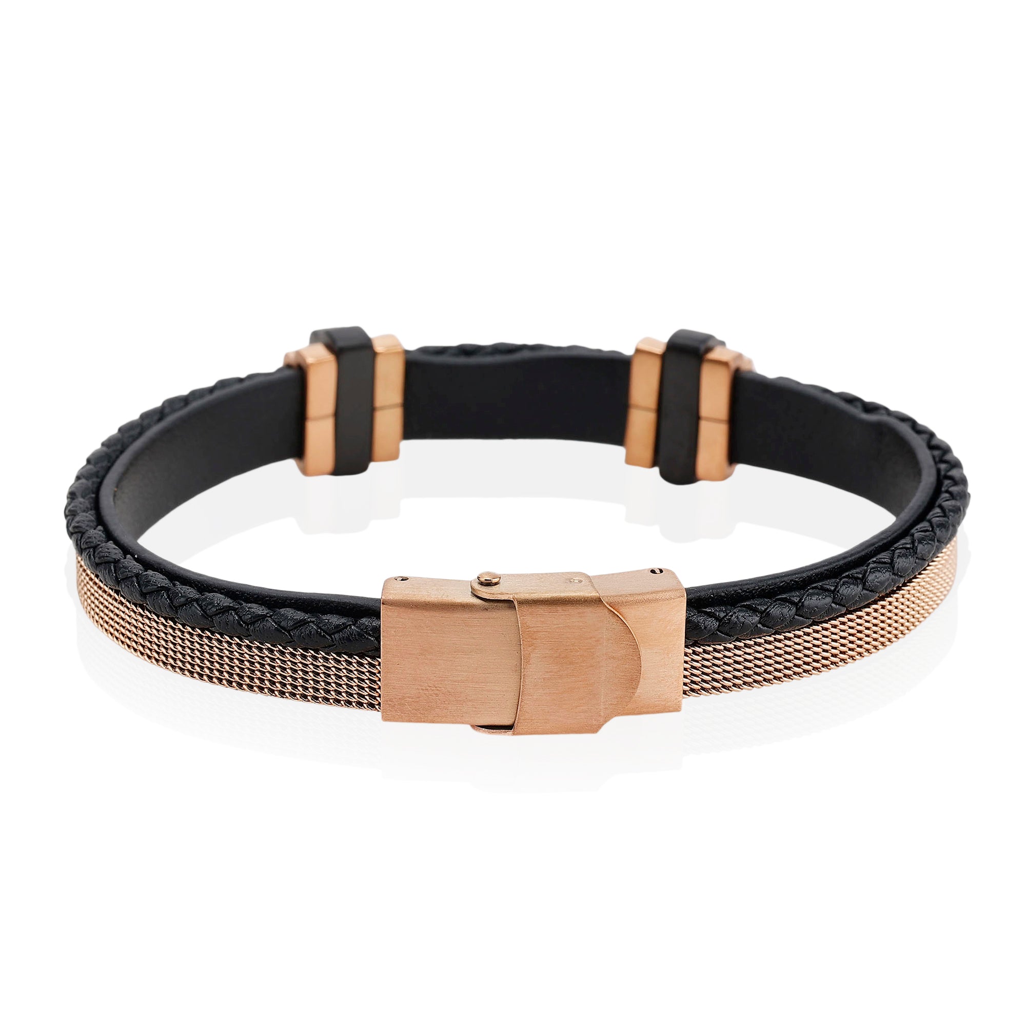 Daniel Klein Black Color Bracelet For Men