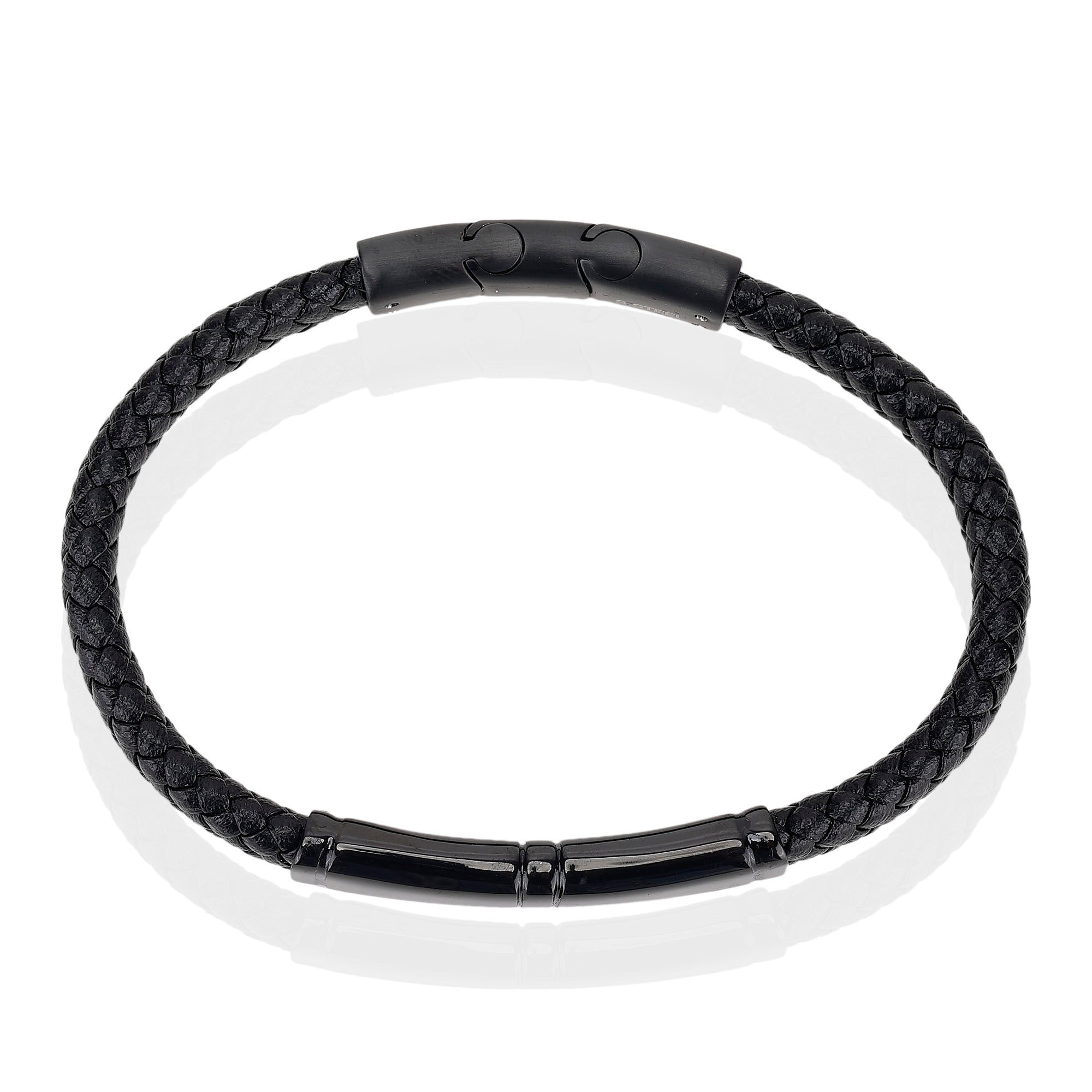 Daniel Klein Black Color Bracelet For Men