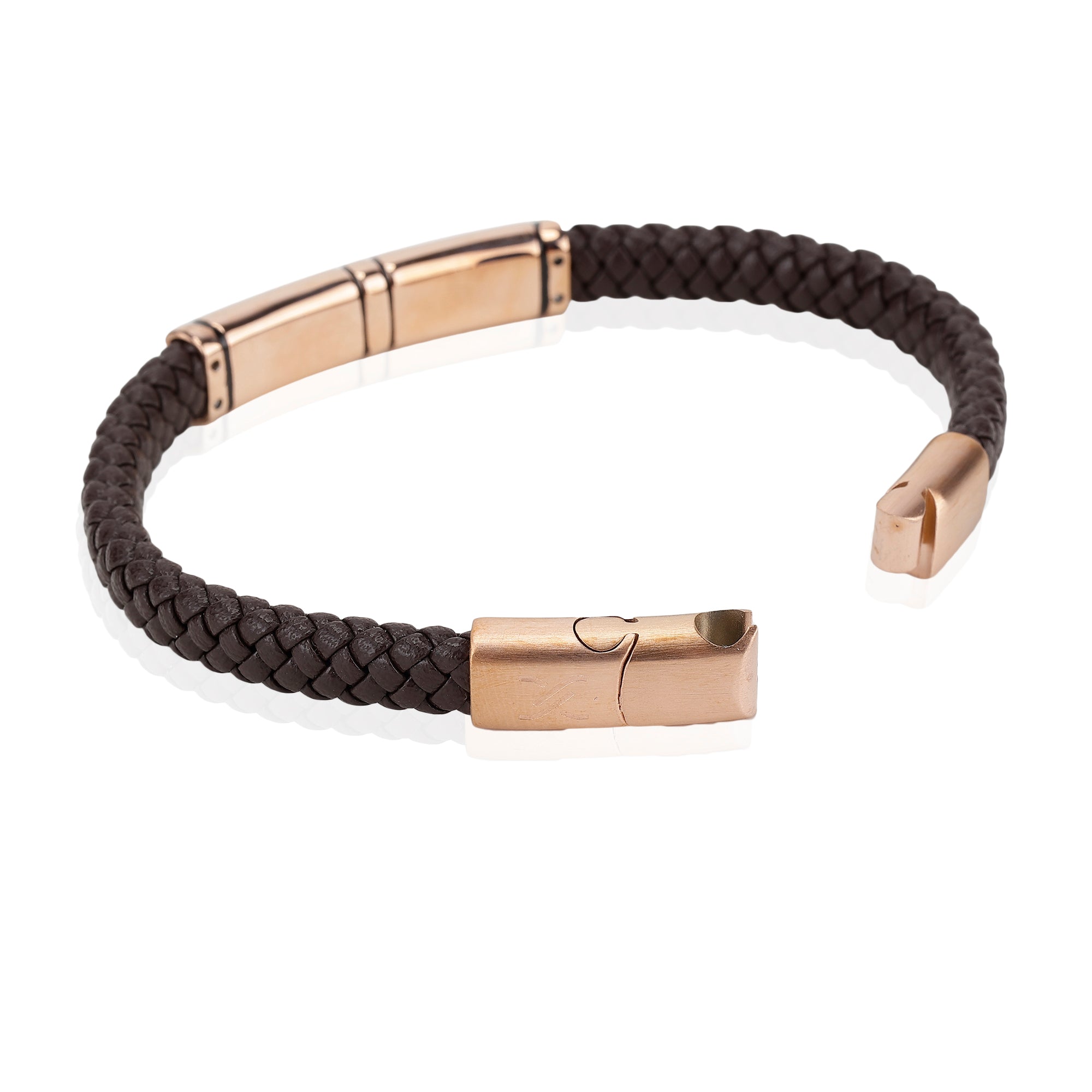 Daniel Klein Rose Gold Color Bracelet For Men