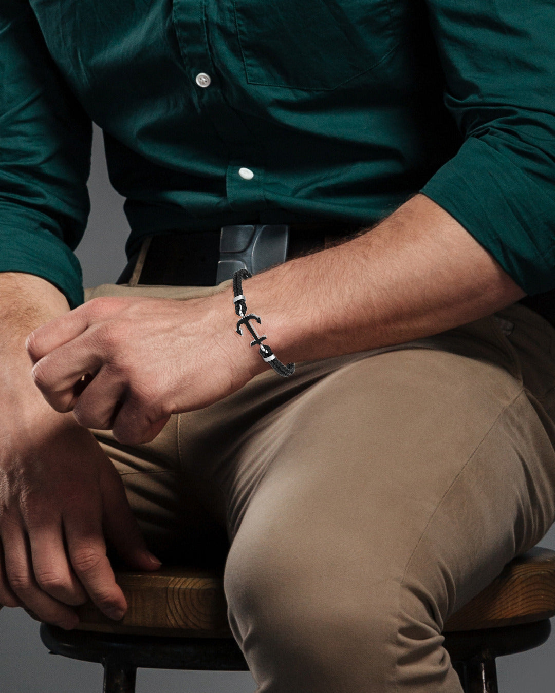 Daniel Klein Silver Color Bracelet For Men