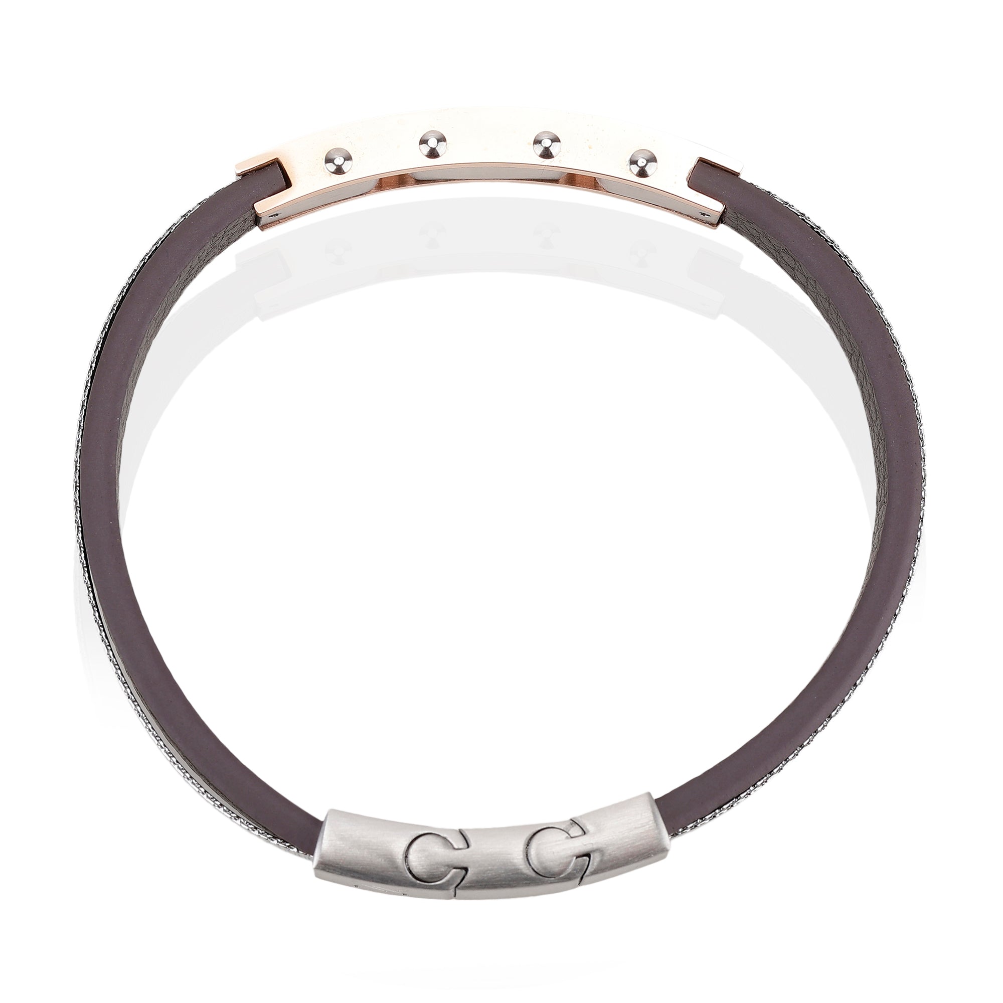 Daniel Klein Silver Color Bracelet For Men