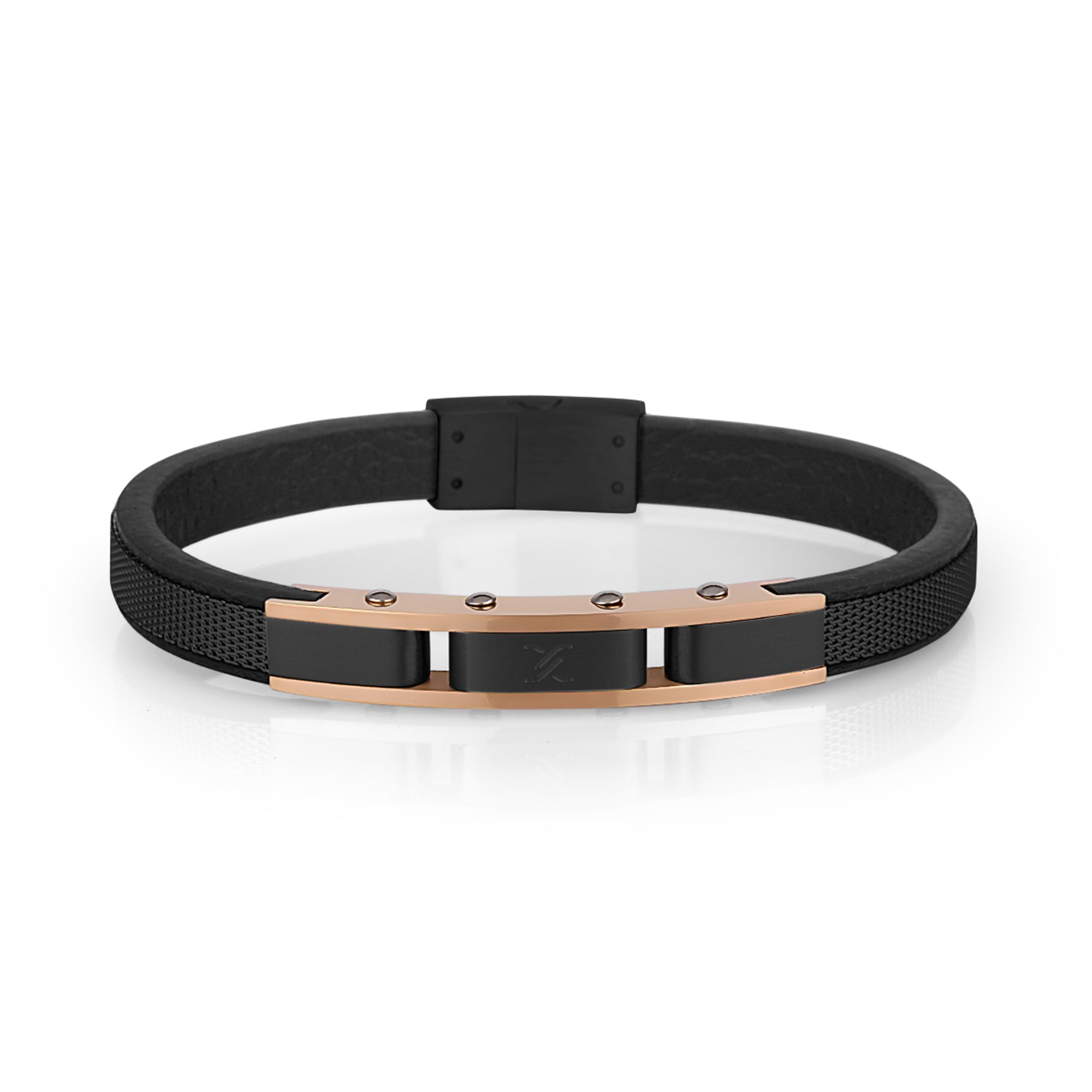 Daniel Klein Black Color Bracelet For Men