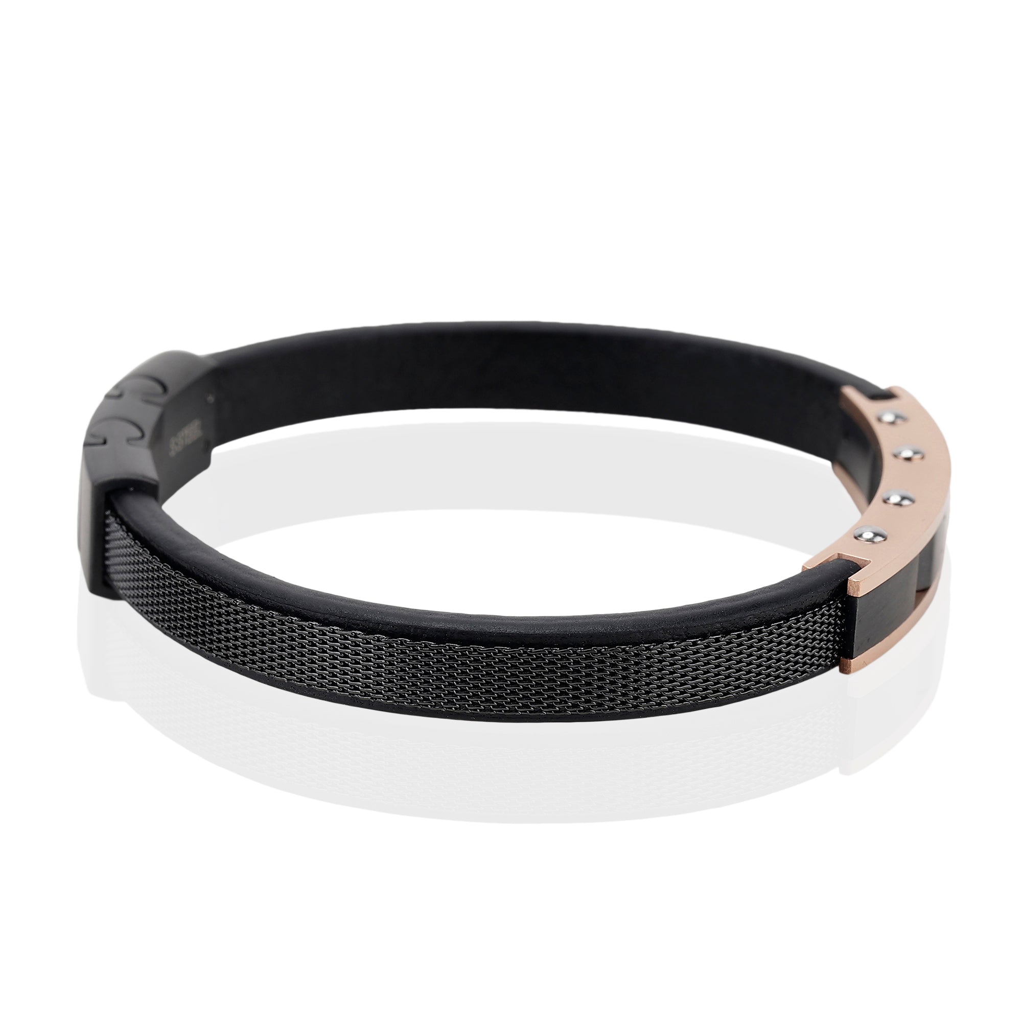 Daniel Klein Black Color Bracelet For Men