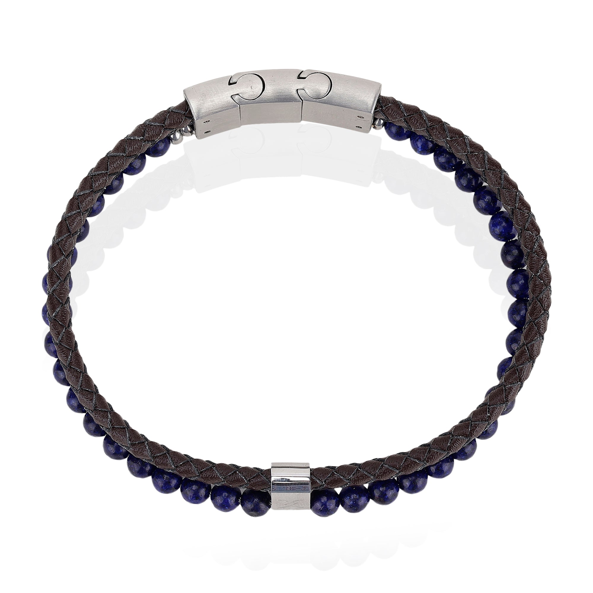 Daniel Klein Brown Color Bracelet For Men